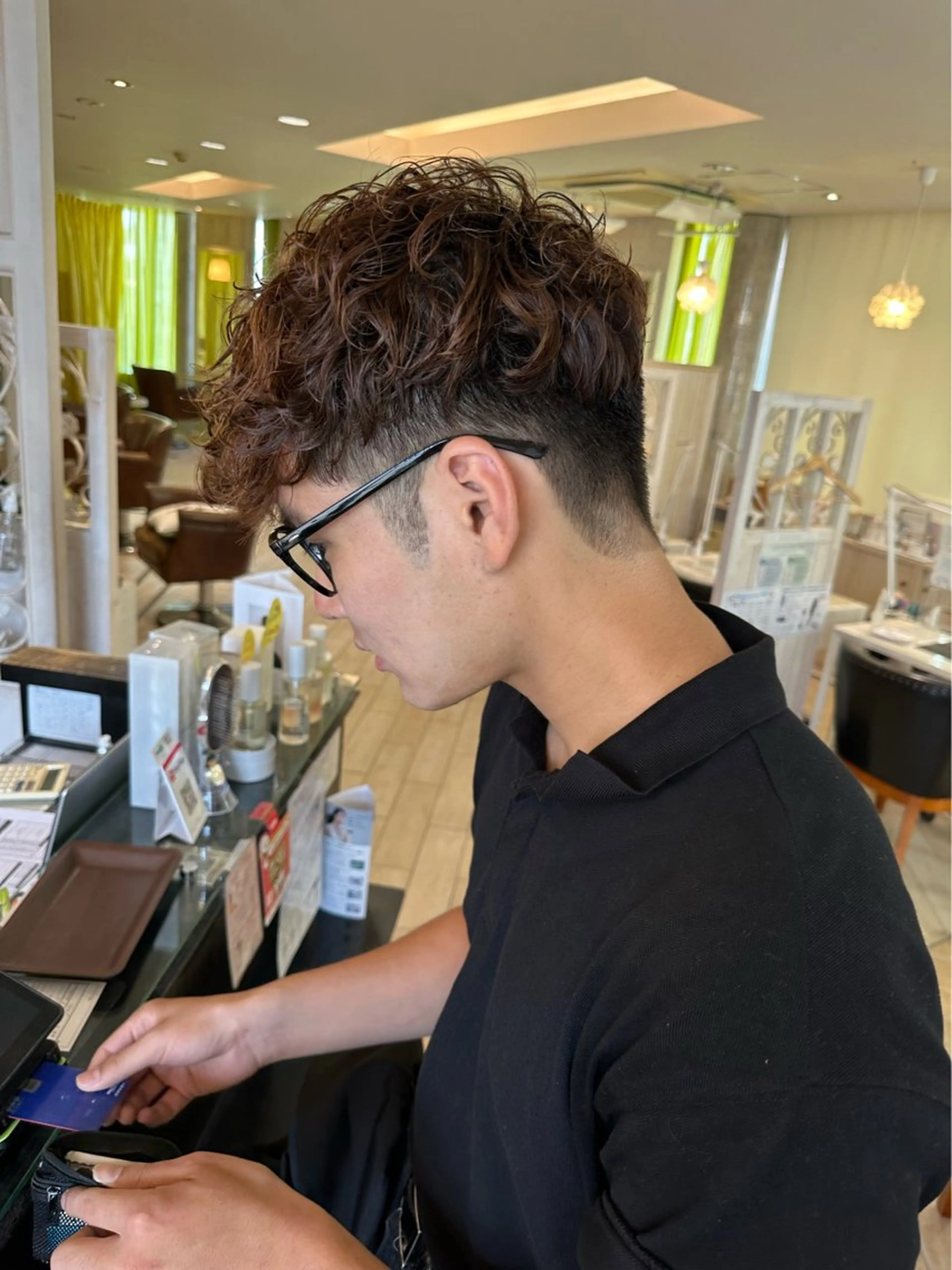 パーマ メンズ カット パーマ メンズパーマ特化🔥 ツイスパ/シャドウのヘアスタイル