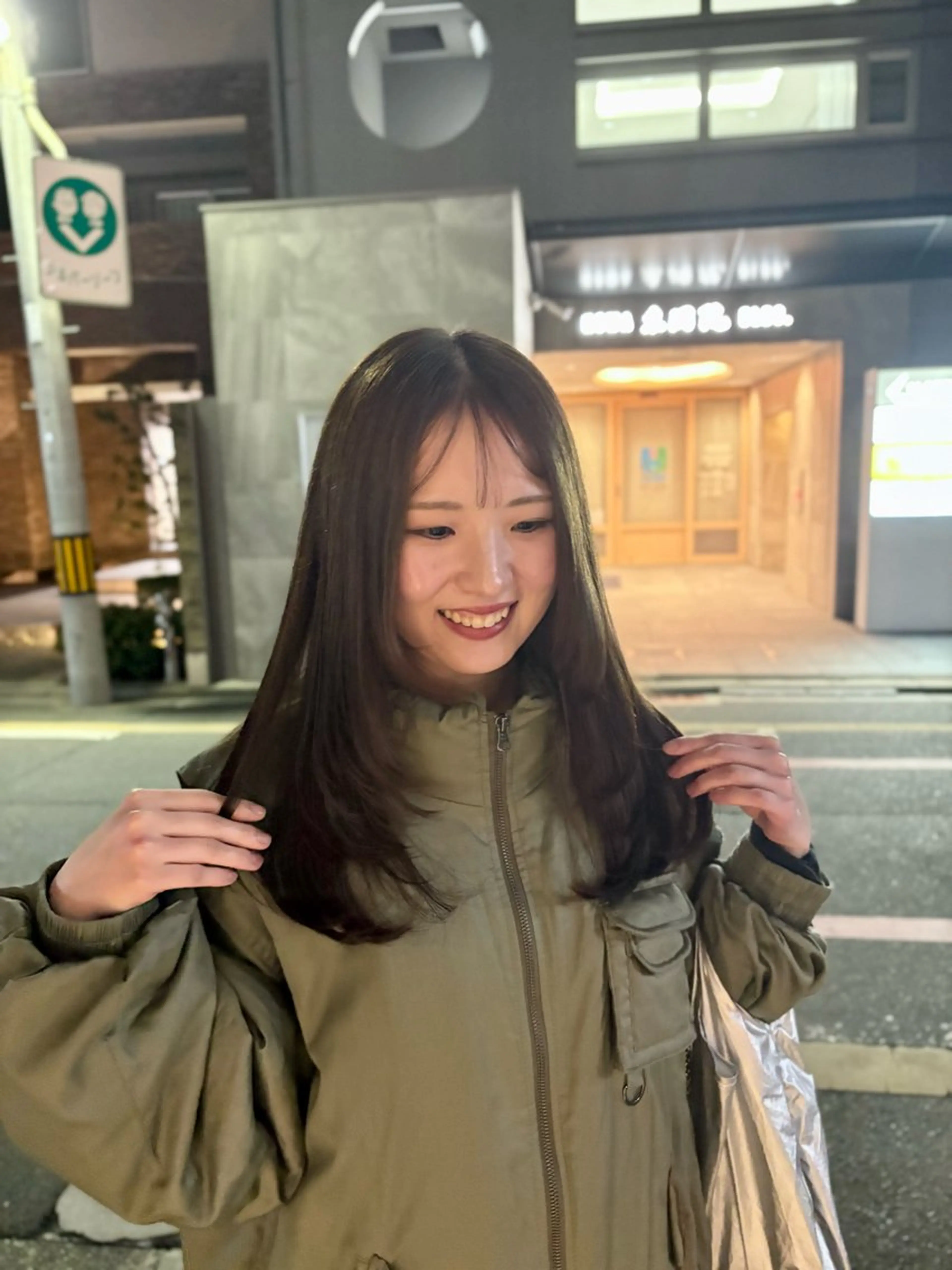 セミロング 北尾 斗唯のヘアスタイル