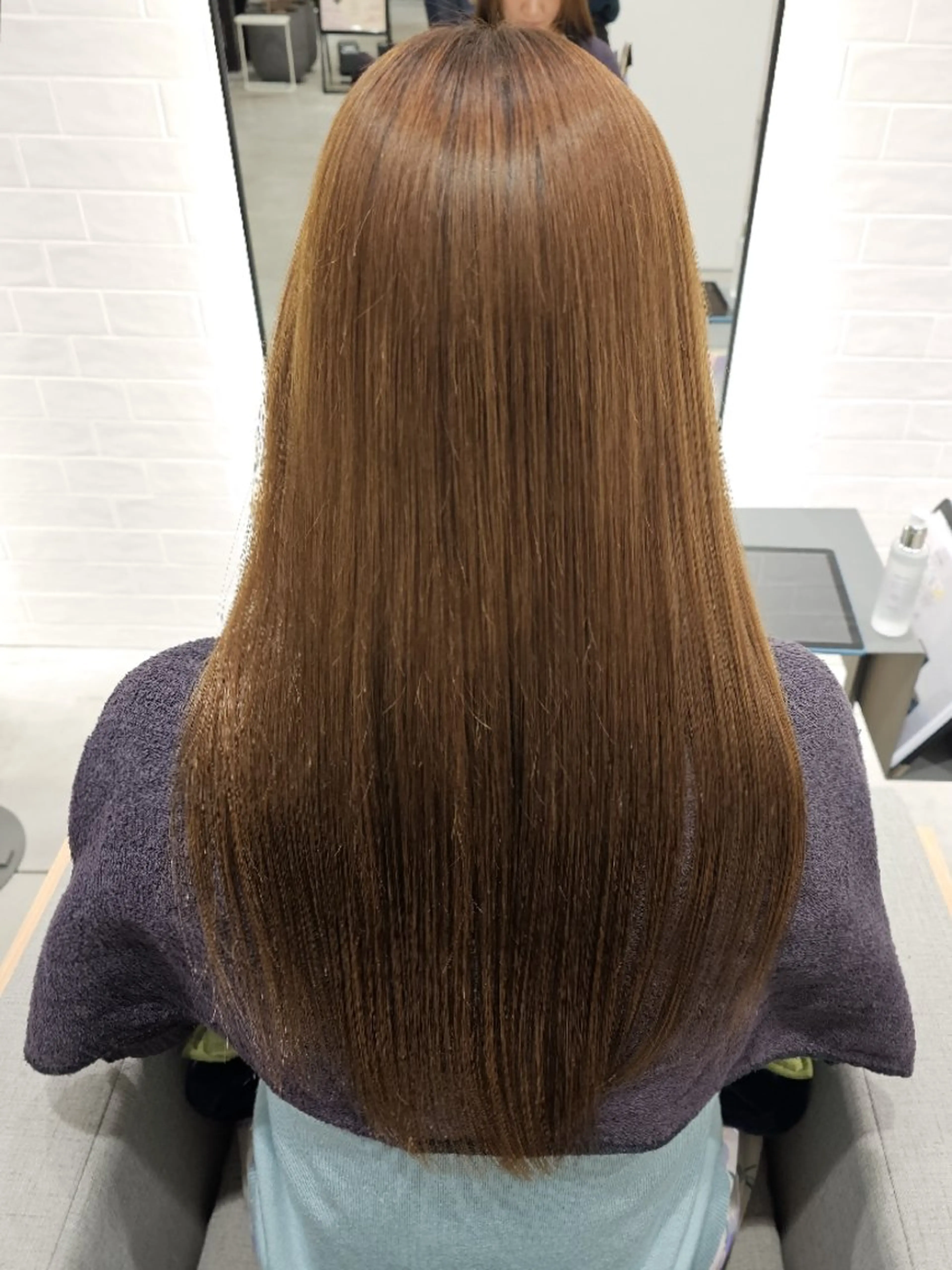 ロング パーマ ストレートパーマ stair:case所属・✂髪質改善ストレート NO.1 深澤 颯斗のヘアスタイル