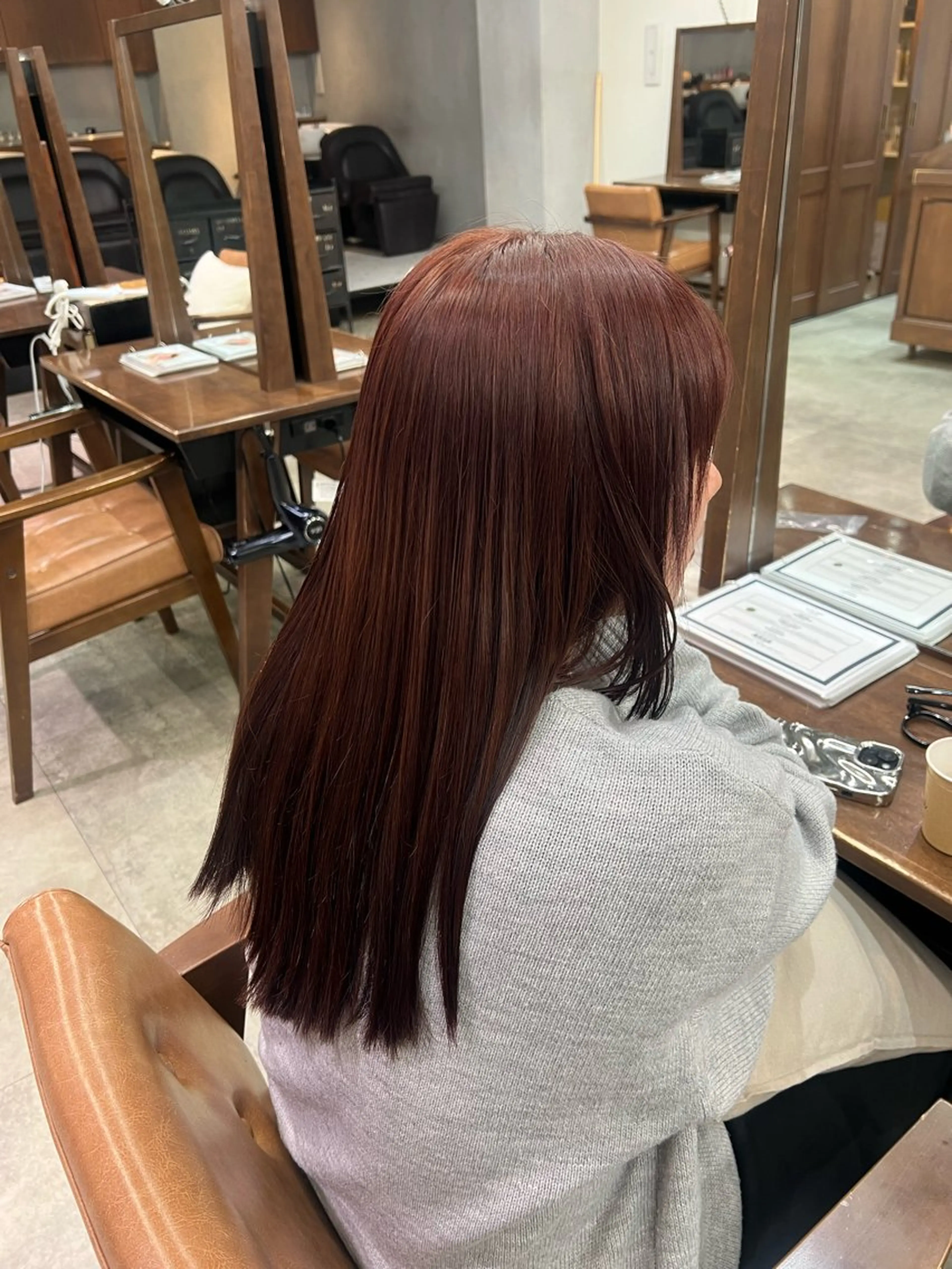 ロング ヘアカラー トリートメント AI /暖色カラー /ゆるふわstyleのヘアスタイル