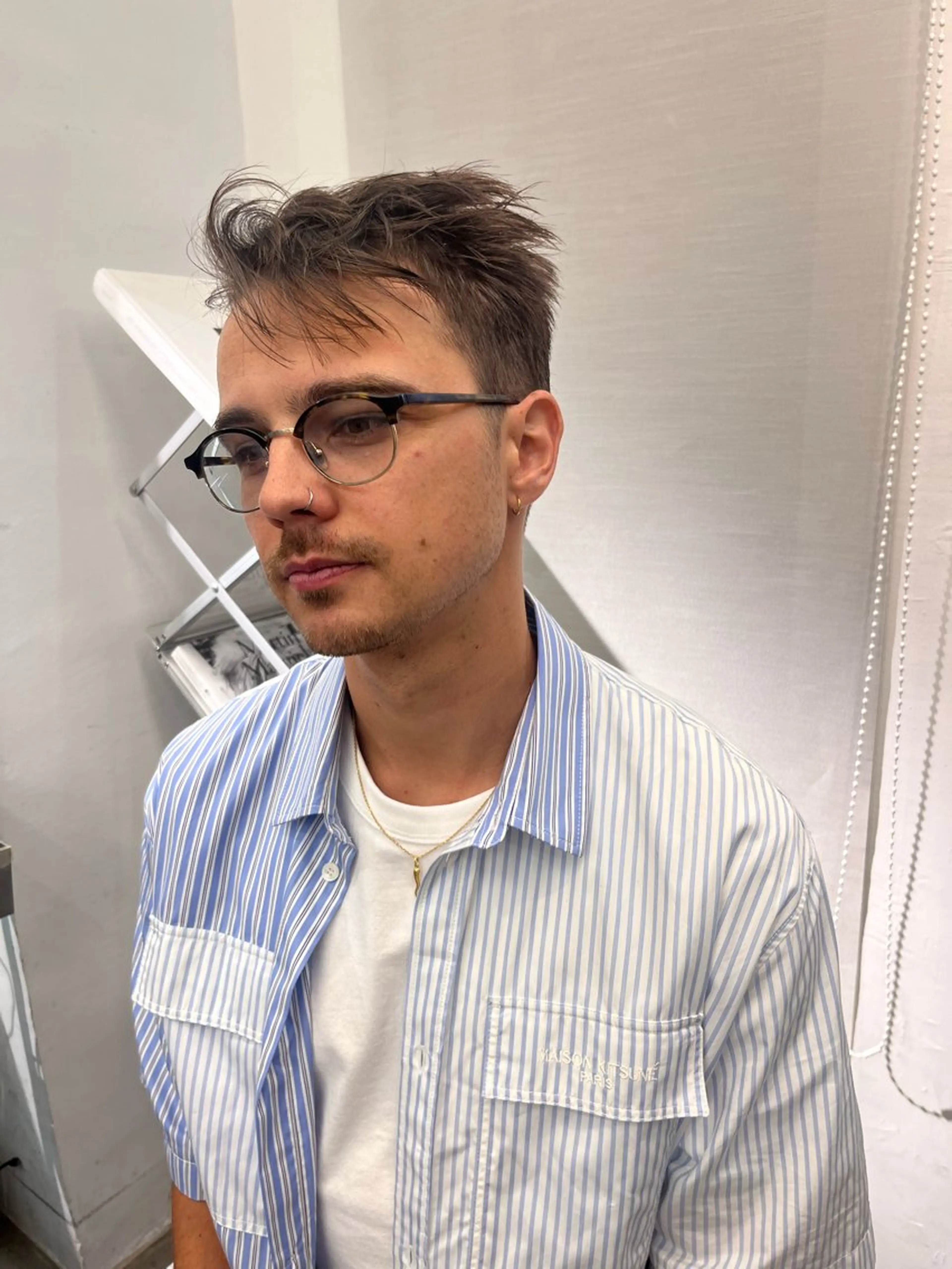 ショート メンズ カット undercurrent (アンダーカレント)所属・Nakano Hajimeのヘアスタイル