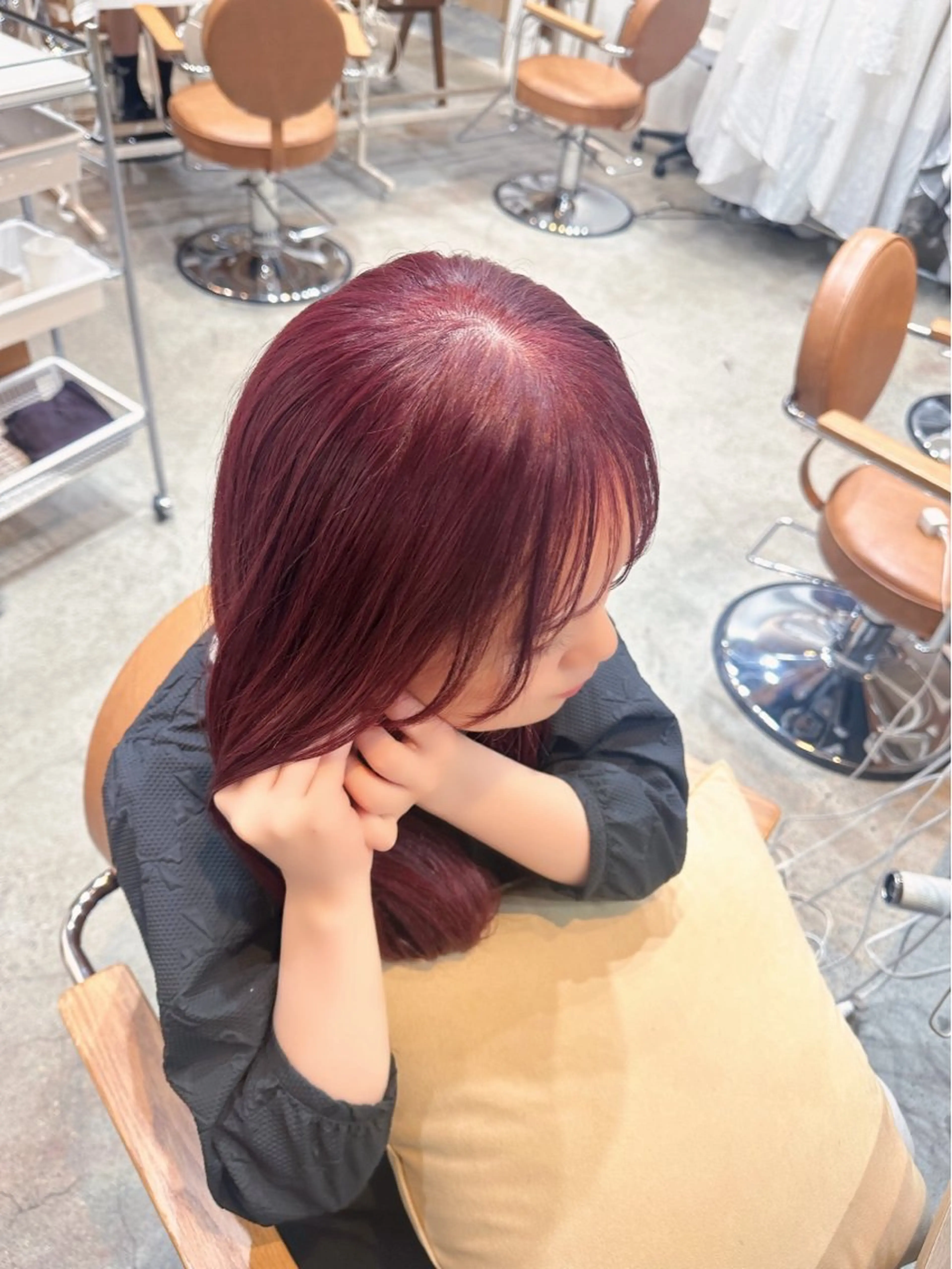 ロング 🧸🫧暖色/ボブ/ 橋本美柚🫧🧸のヘアスタイル