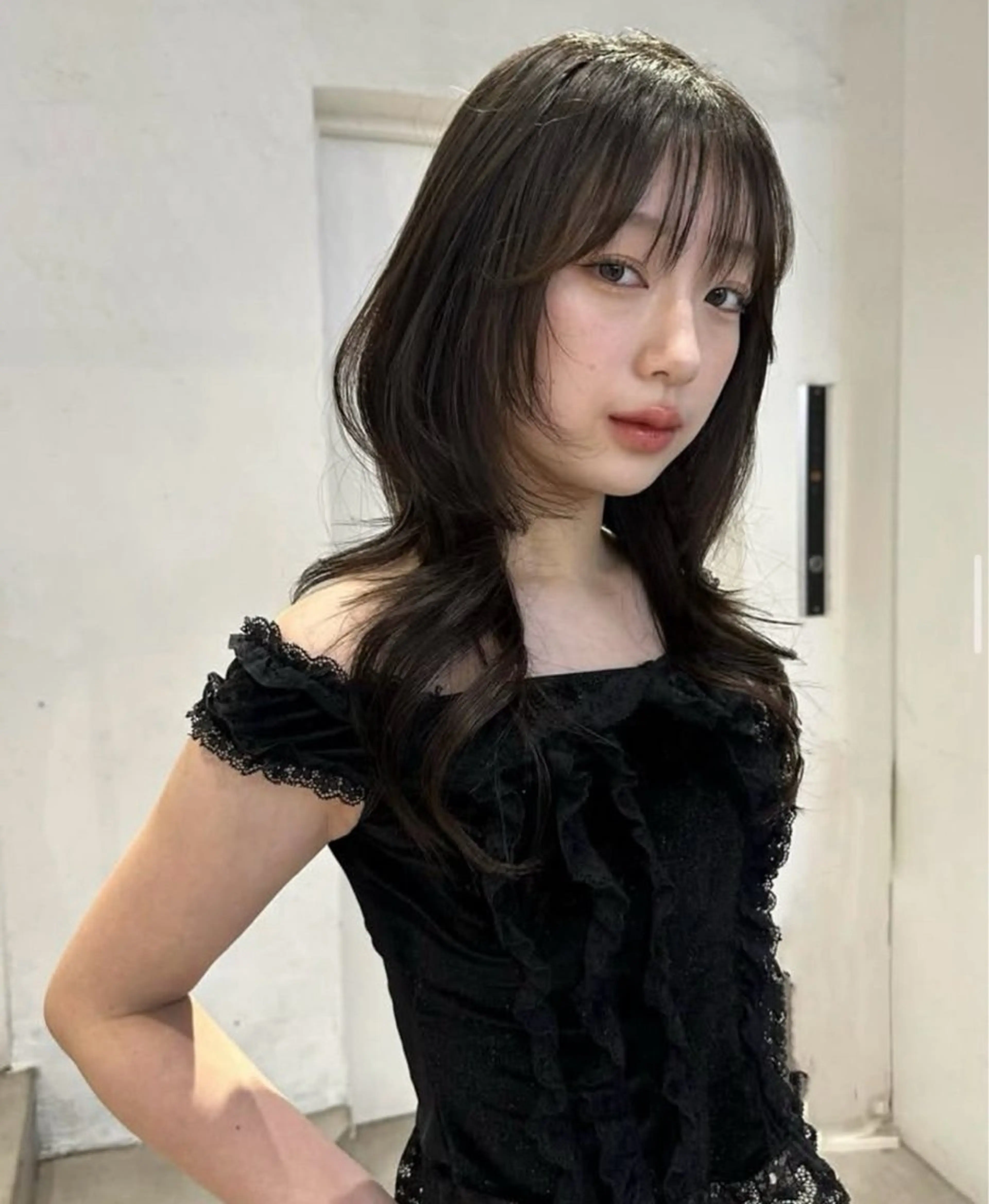 セミロング カラー ハイトーン/デザイン 🪐·˚⌖MIHOのヘアスタイル