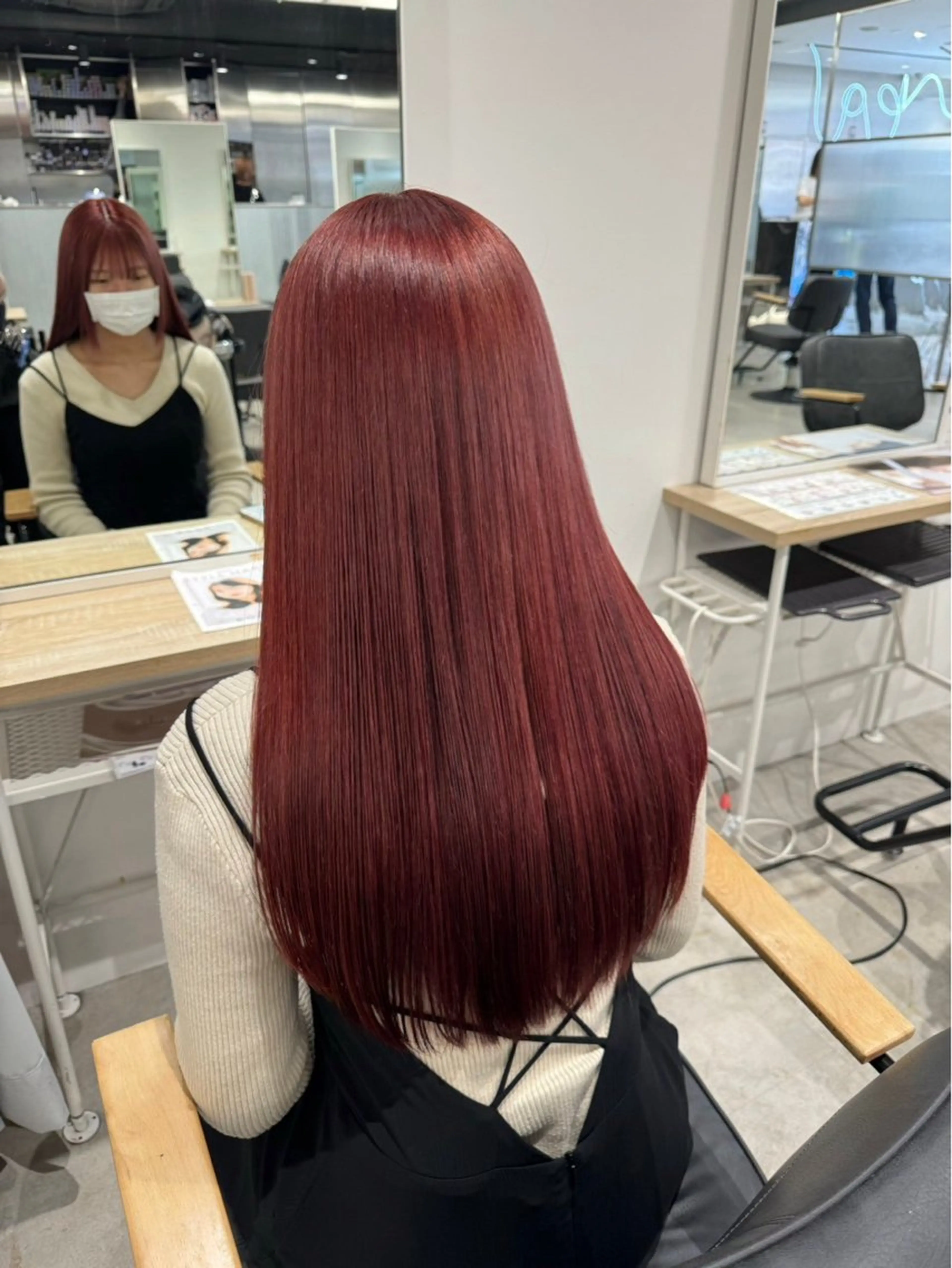 セミロング ARISA︎ ハイトーン/メンズCのヘアスタイル