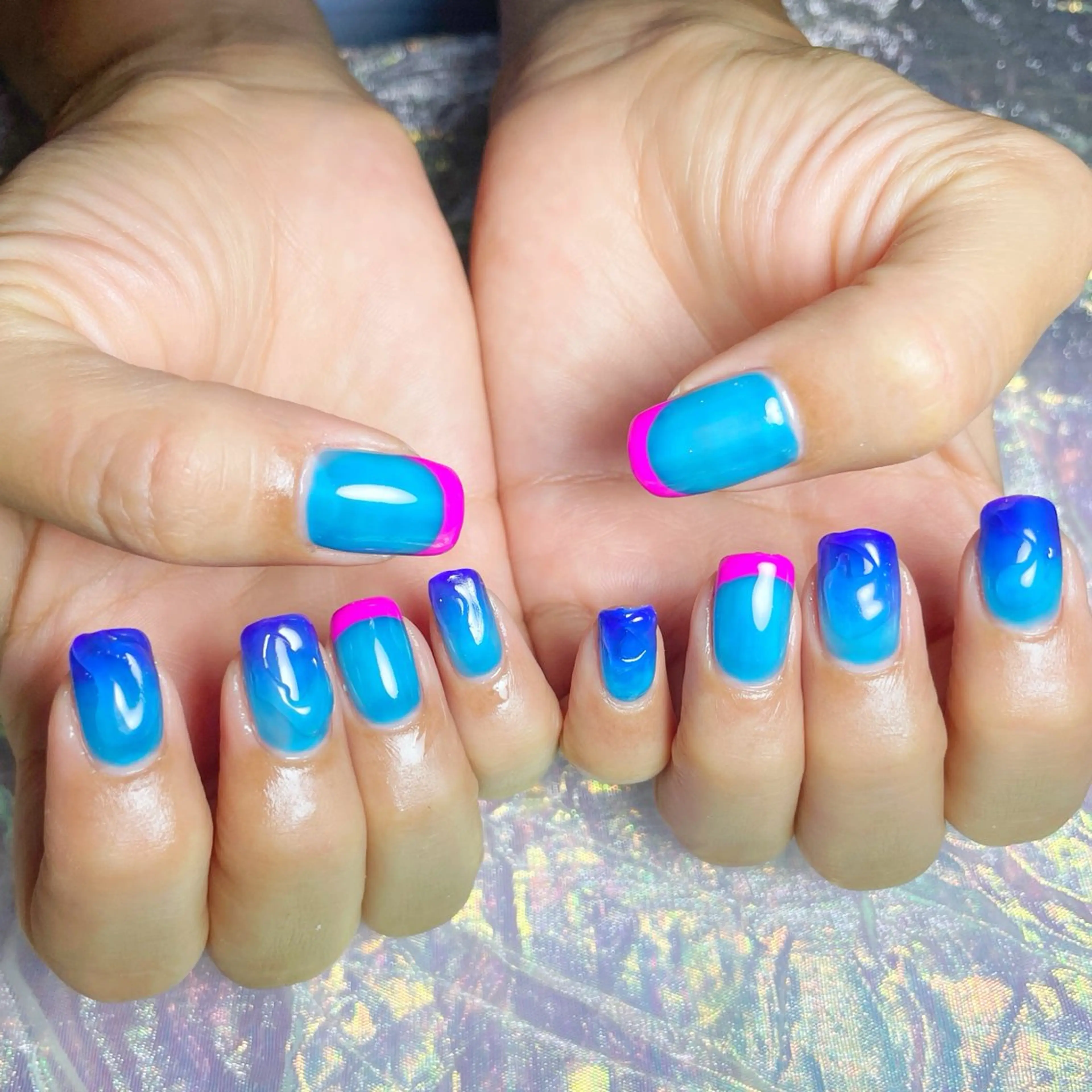 ショート ハンドネイル watanabe miyuuのネイルデザイン