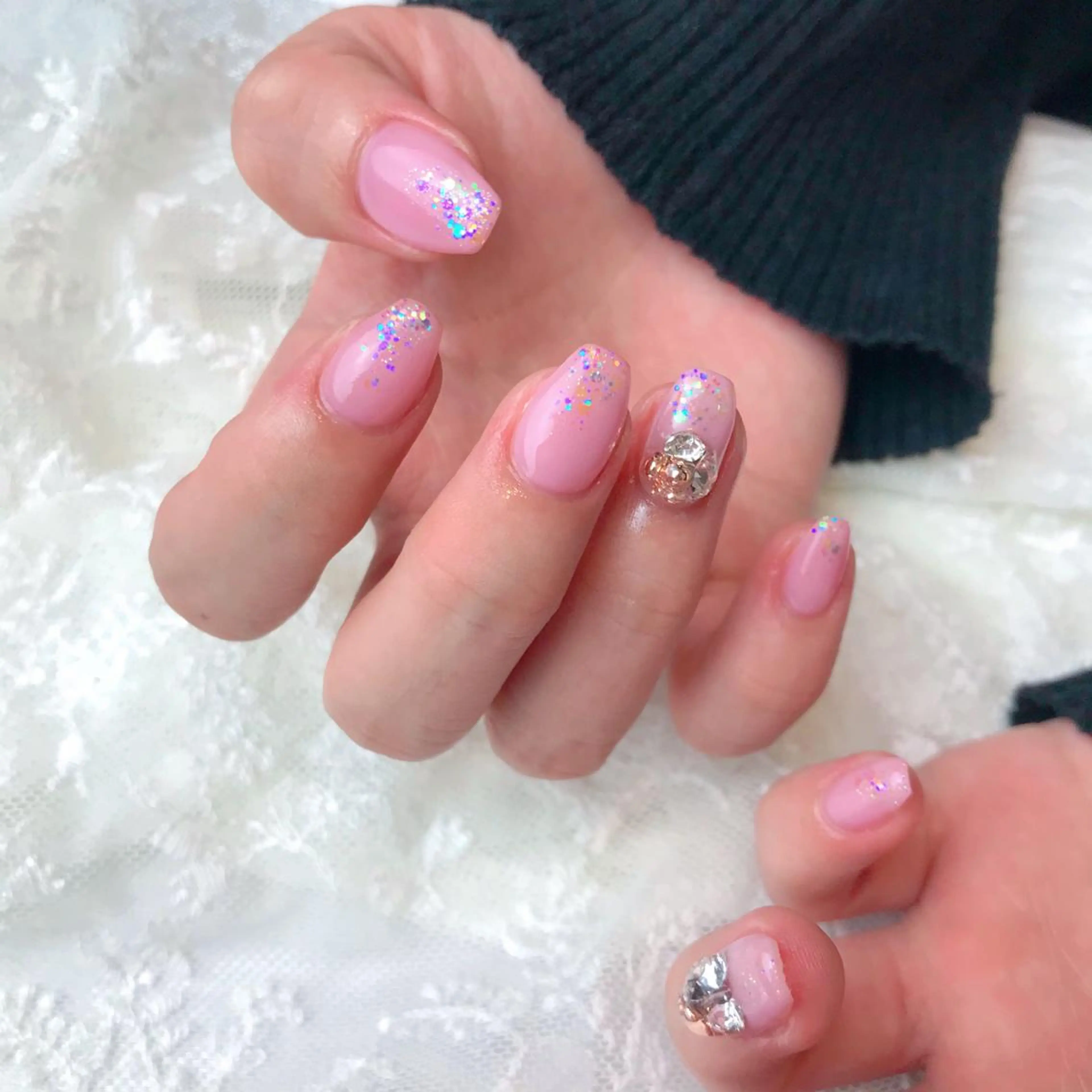 ネイル ラメ(グリッター) salon enu所属・salon enuのネイルデザイン