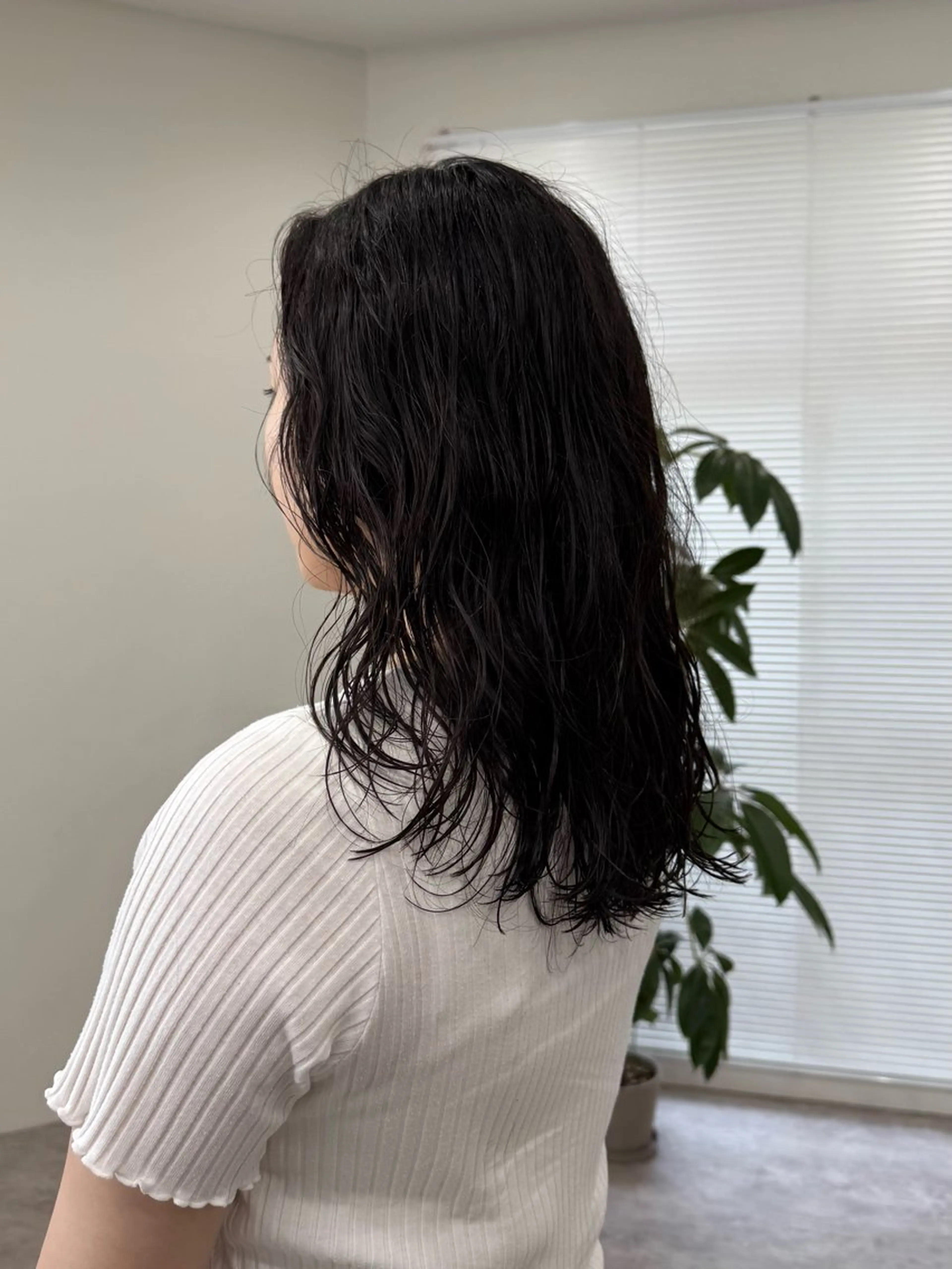 セミロング パーマ セミロングパーマ カット パーマ era所属・azumi/ボブ/暖 色/オリーブ/縮毛のヘアスタイル