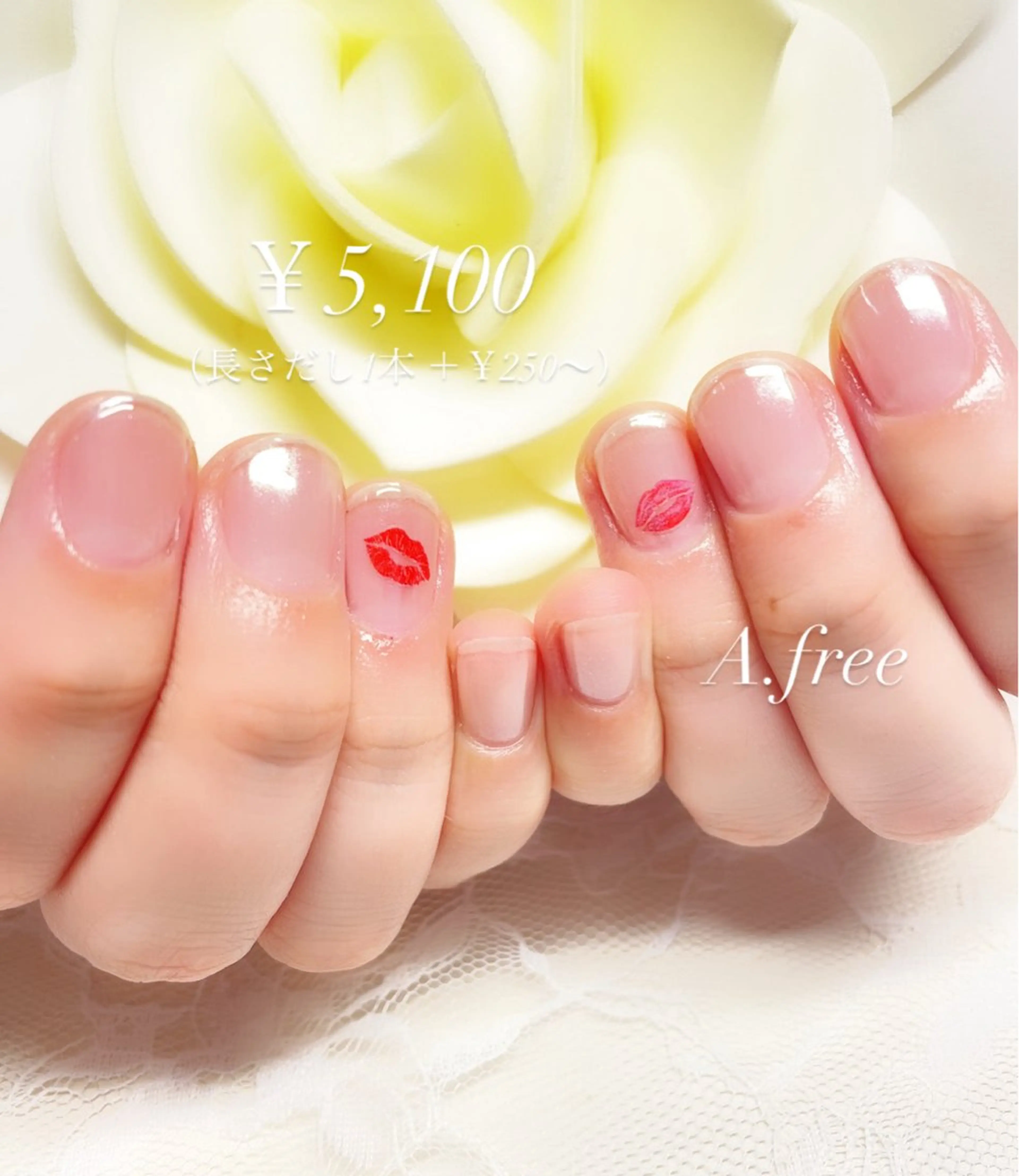 ネイル ジェルネイル A.free✧*｡ アレルギー対応✧*｡のネイルデザイン