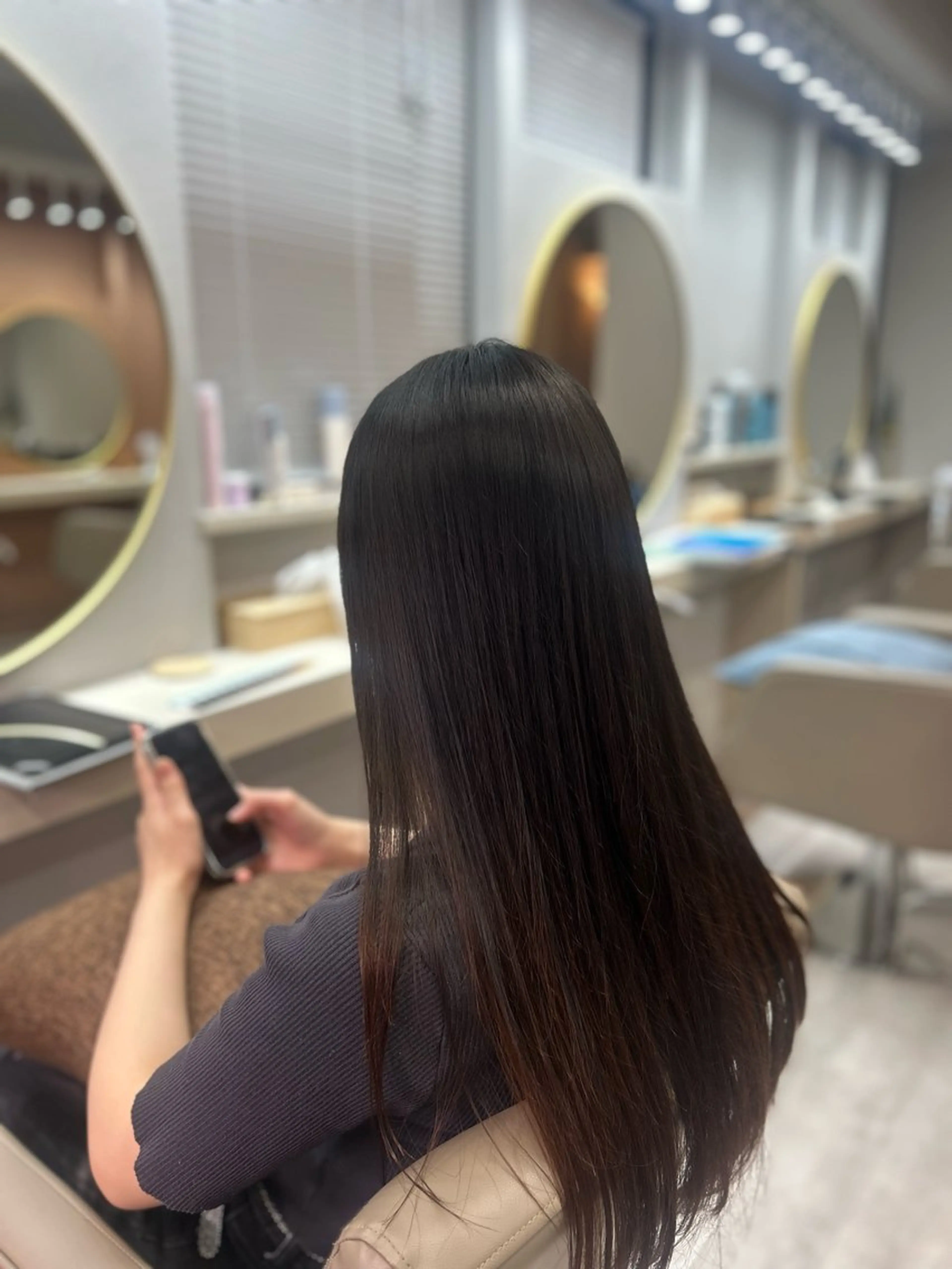 ロング ロング カット ヘアカラー 池田 太一のヘアスタイル