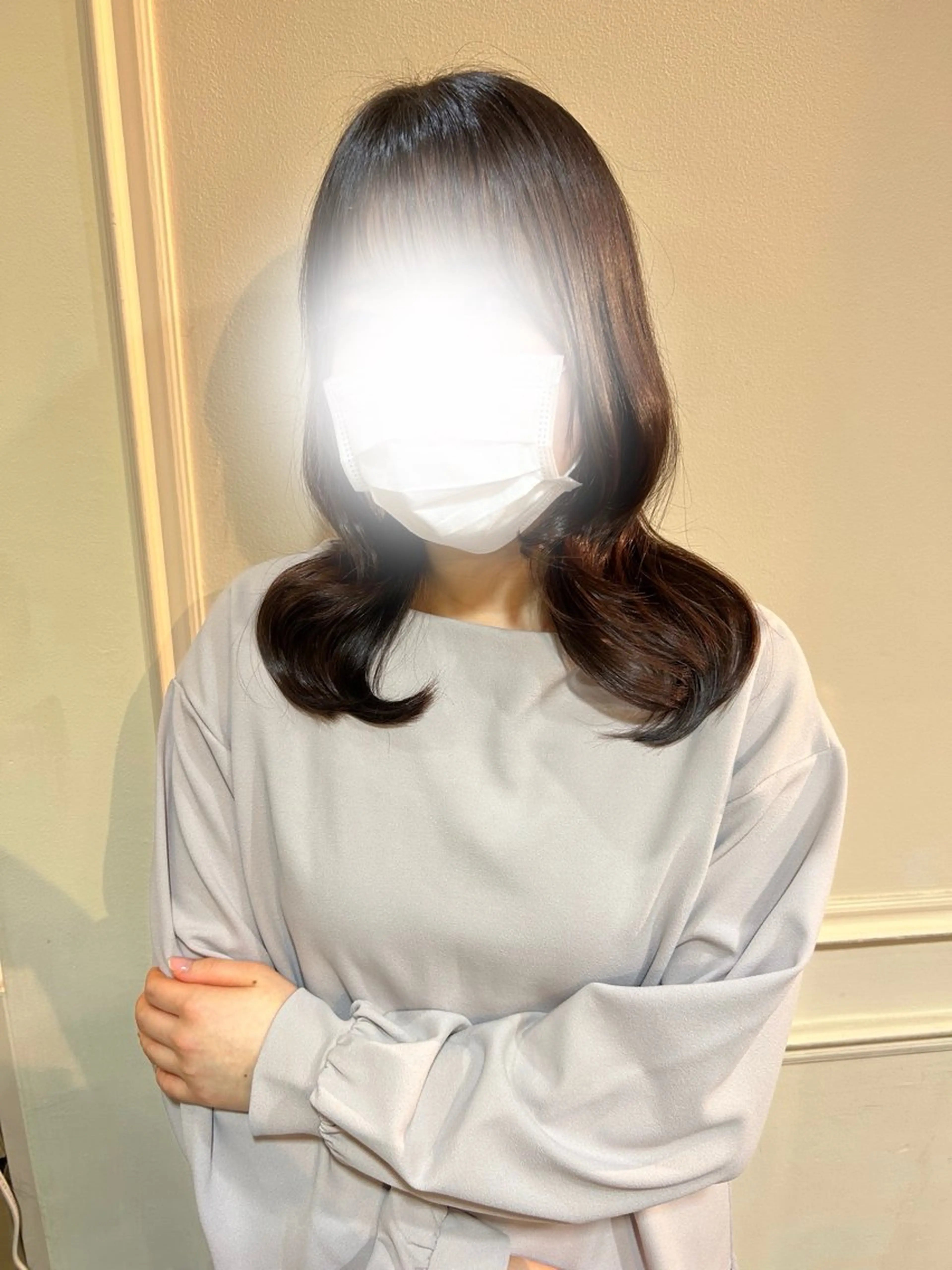 ロング カラー キッズ 'AXISガスビル Rinのヘアスタイル