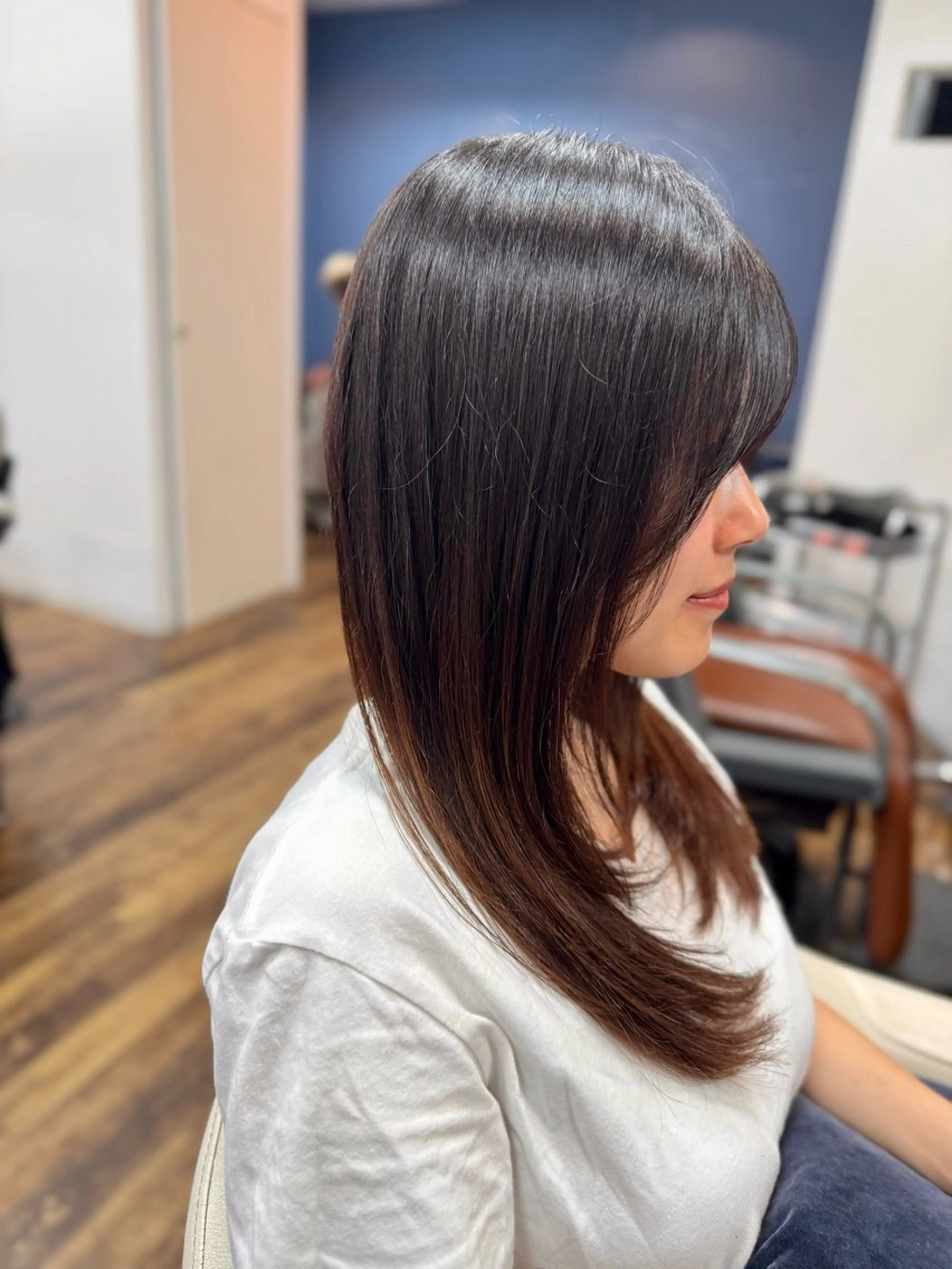 ロング カット ジールヤマグチ朝霧駅前店所属・渋谷 洸貴のヘアスタイル