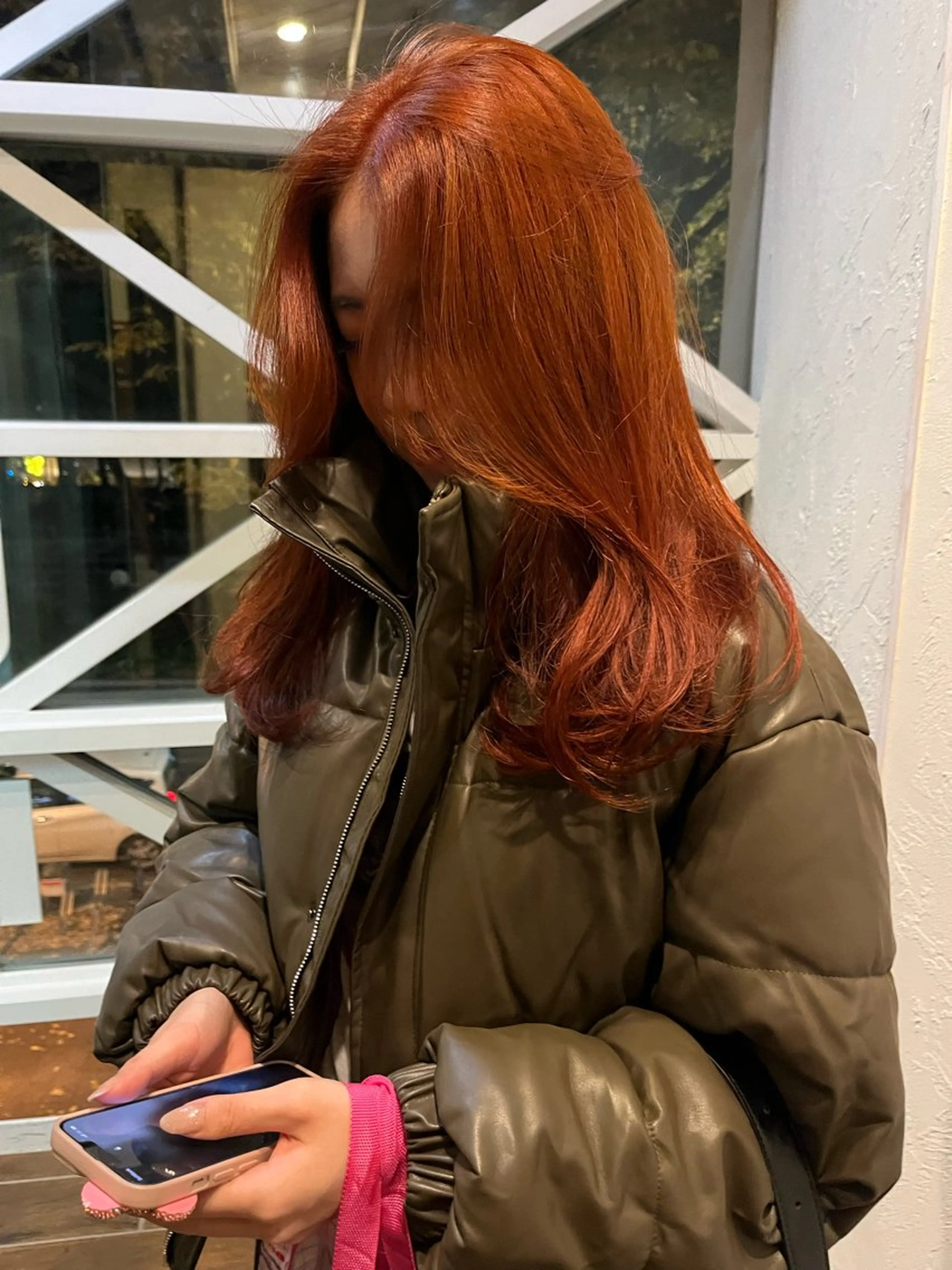 ロング カラー ヘアカラー 松野 心音のヘアスタイル