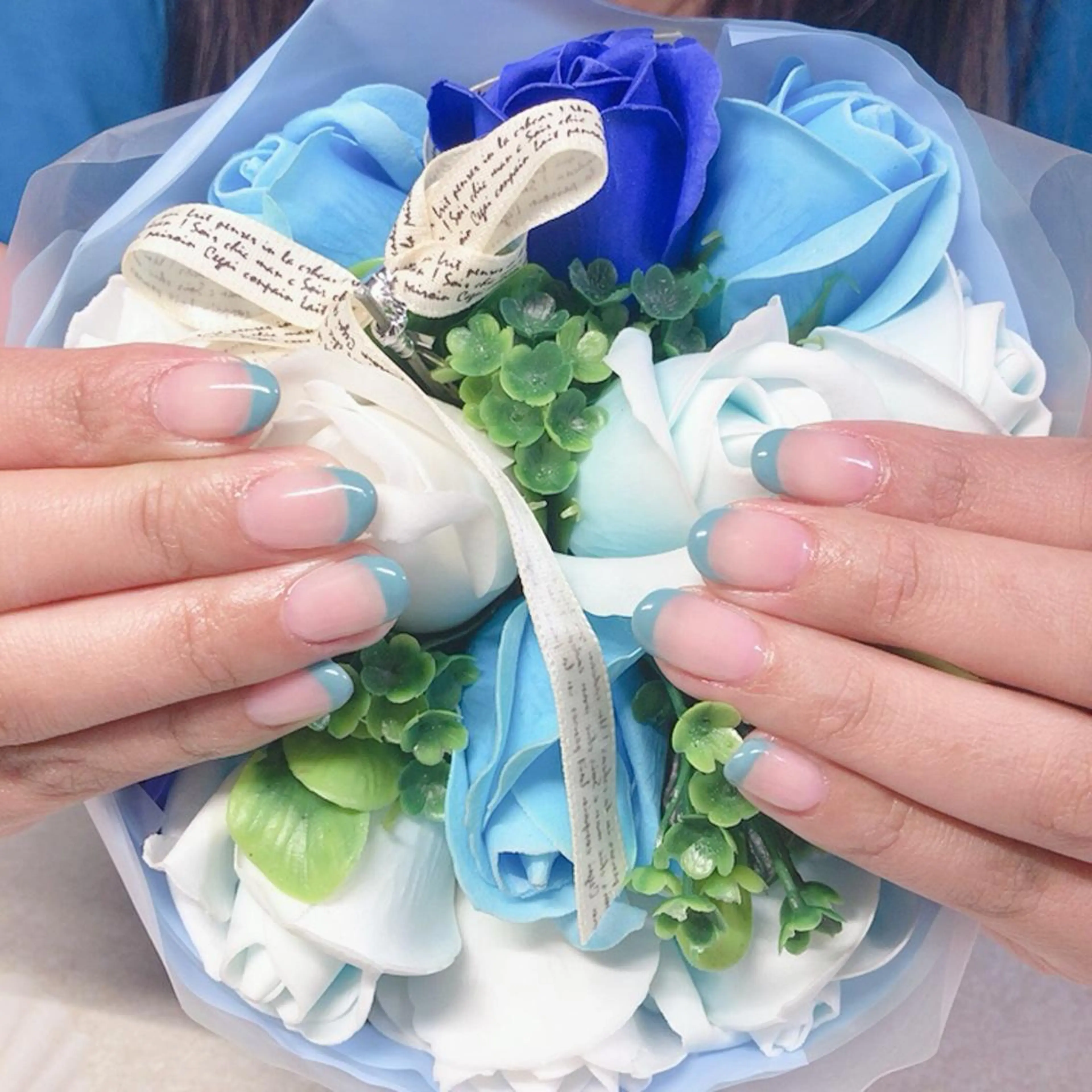 ネイル フレンチネイル 奥園 良恵のネイルデザイン