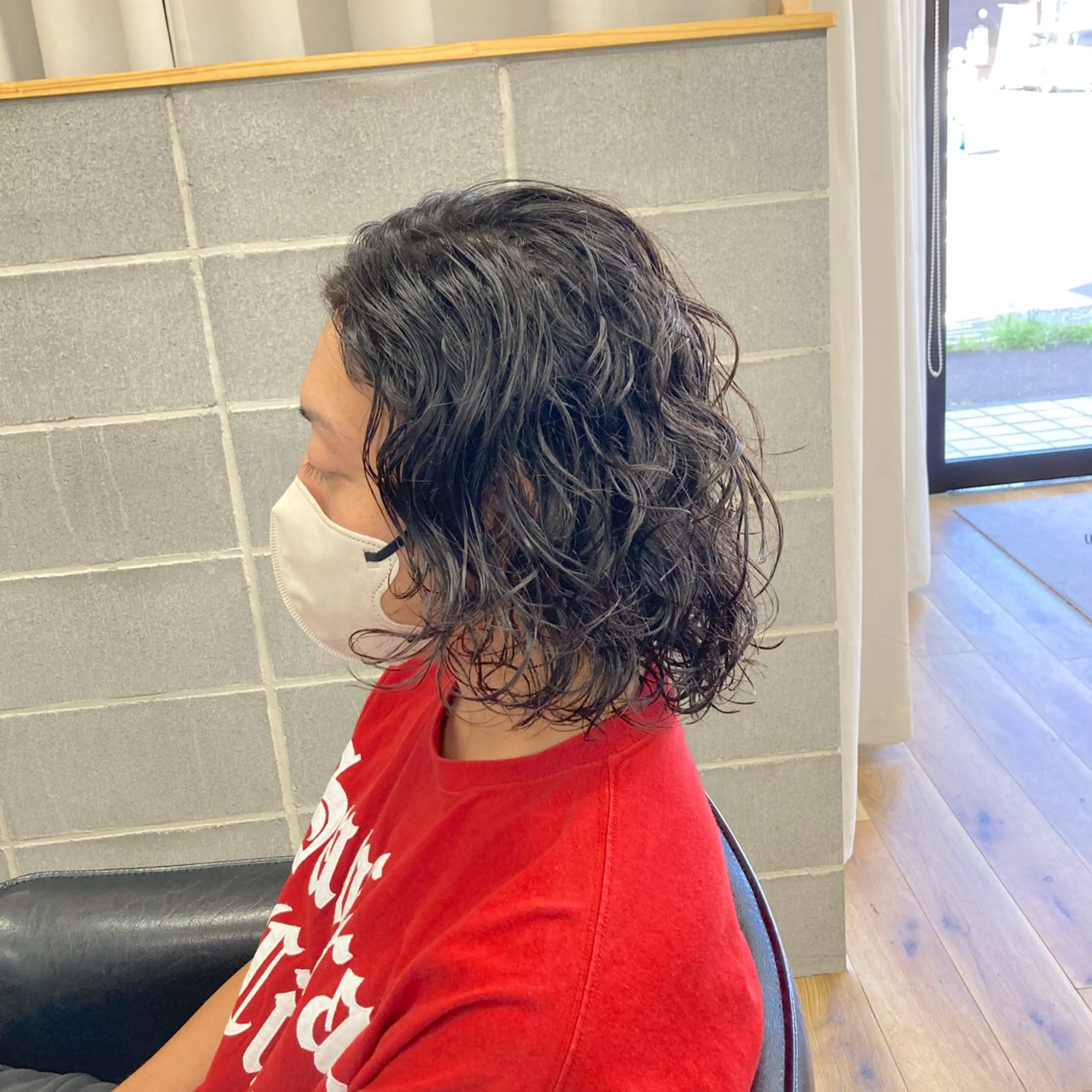 ロング パーマ メンズ メンズパーマ ロング スパイラルパーマ カット パーマ メンズ特化/垣見 隼人のヘアスタイル