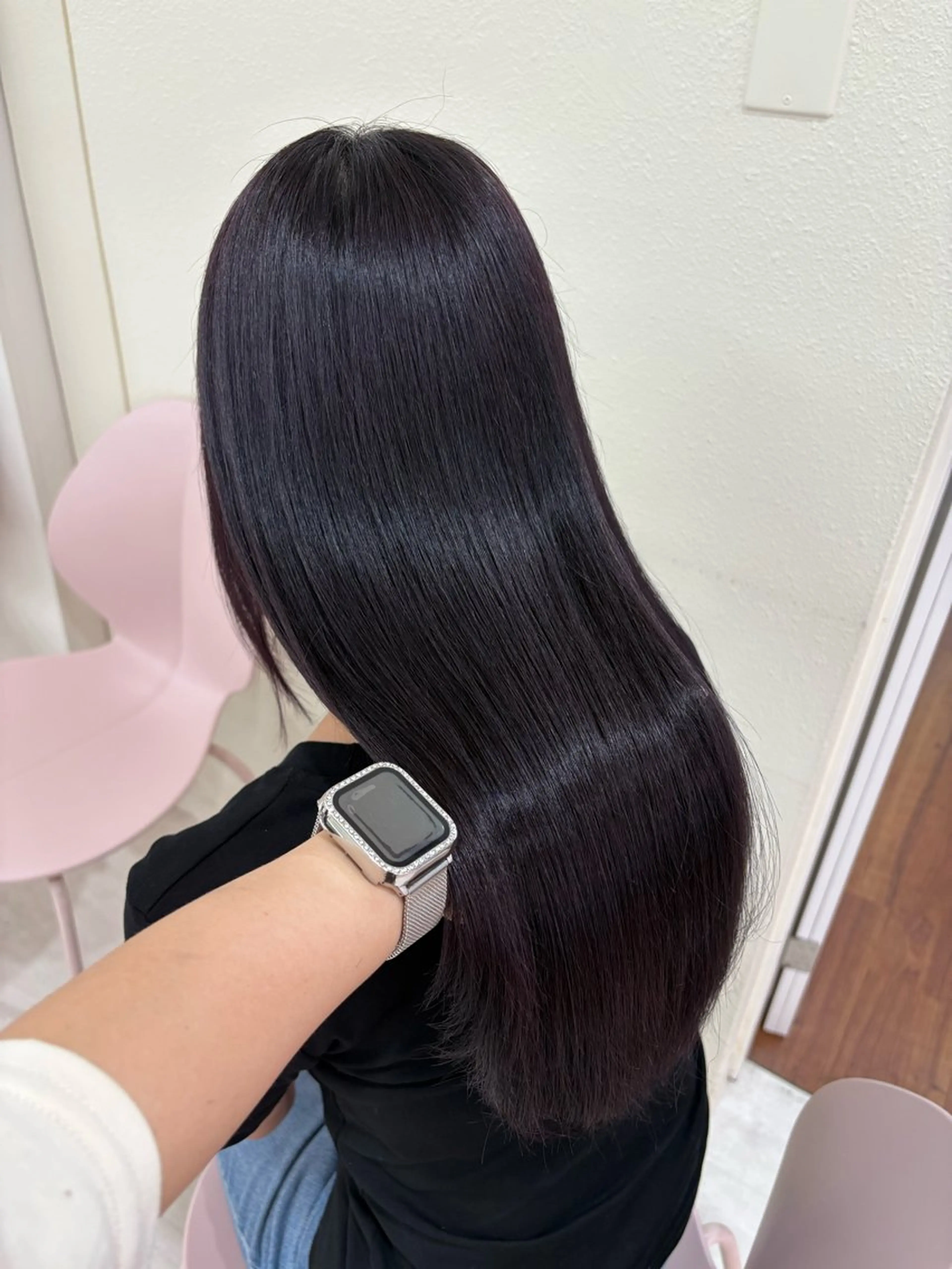 ロング カラー ヘアアレンジ ヘアカラー 💟RINNA 艶カラー💟のヘアスタイル