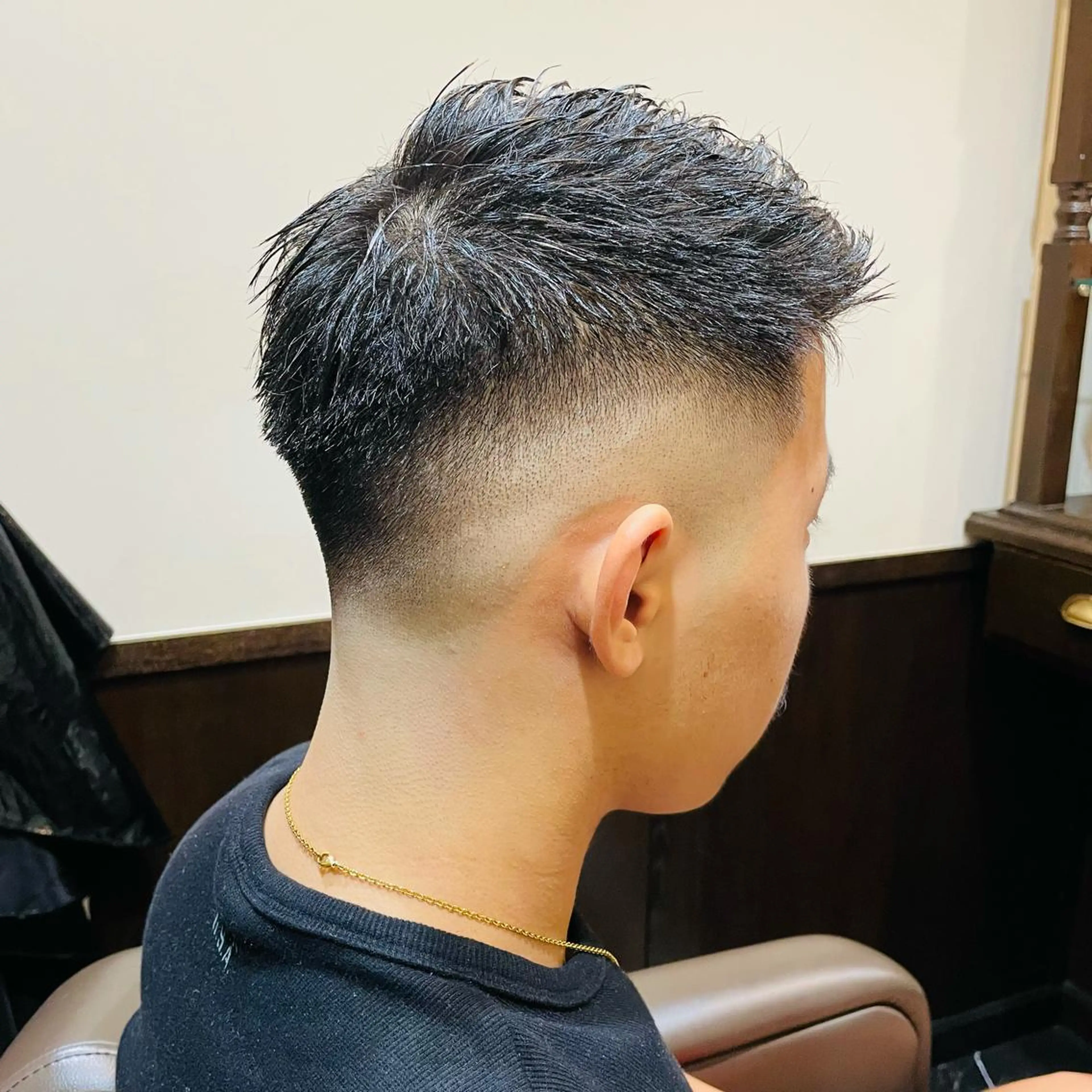 ショート メンズ premium barber表参道店所属・新田 梨乃のヘアスタイル