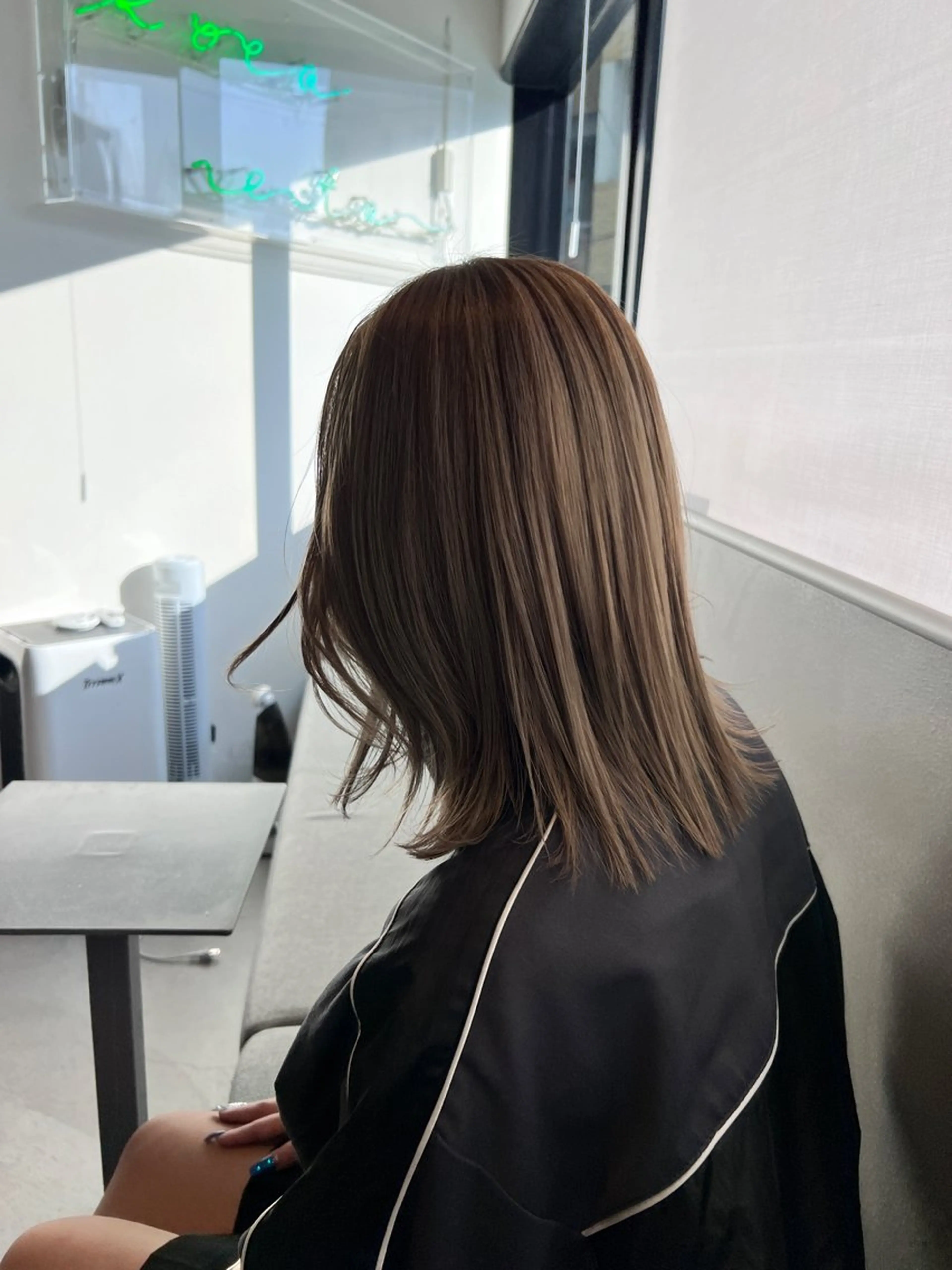 ミディアム カラー ロカリタ　河原町三条所属・🌐👽フクイ キララ🌎💎のヘアスタイル