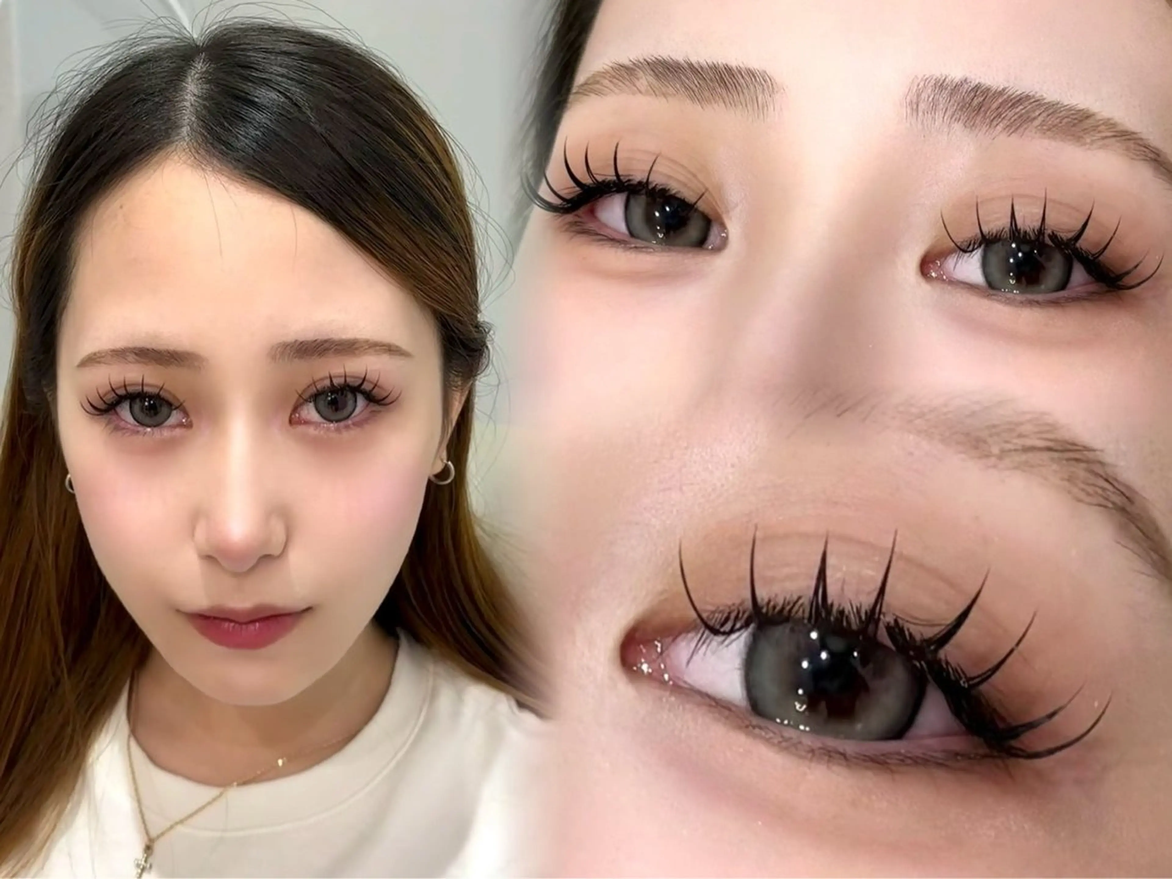 マツエク・マツパ マツエク yuu 🎀Roi 天王寺のマツエク・マツパデザイン