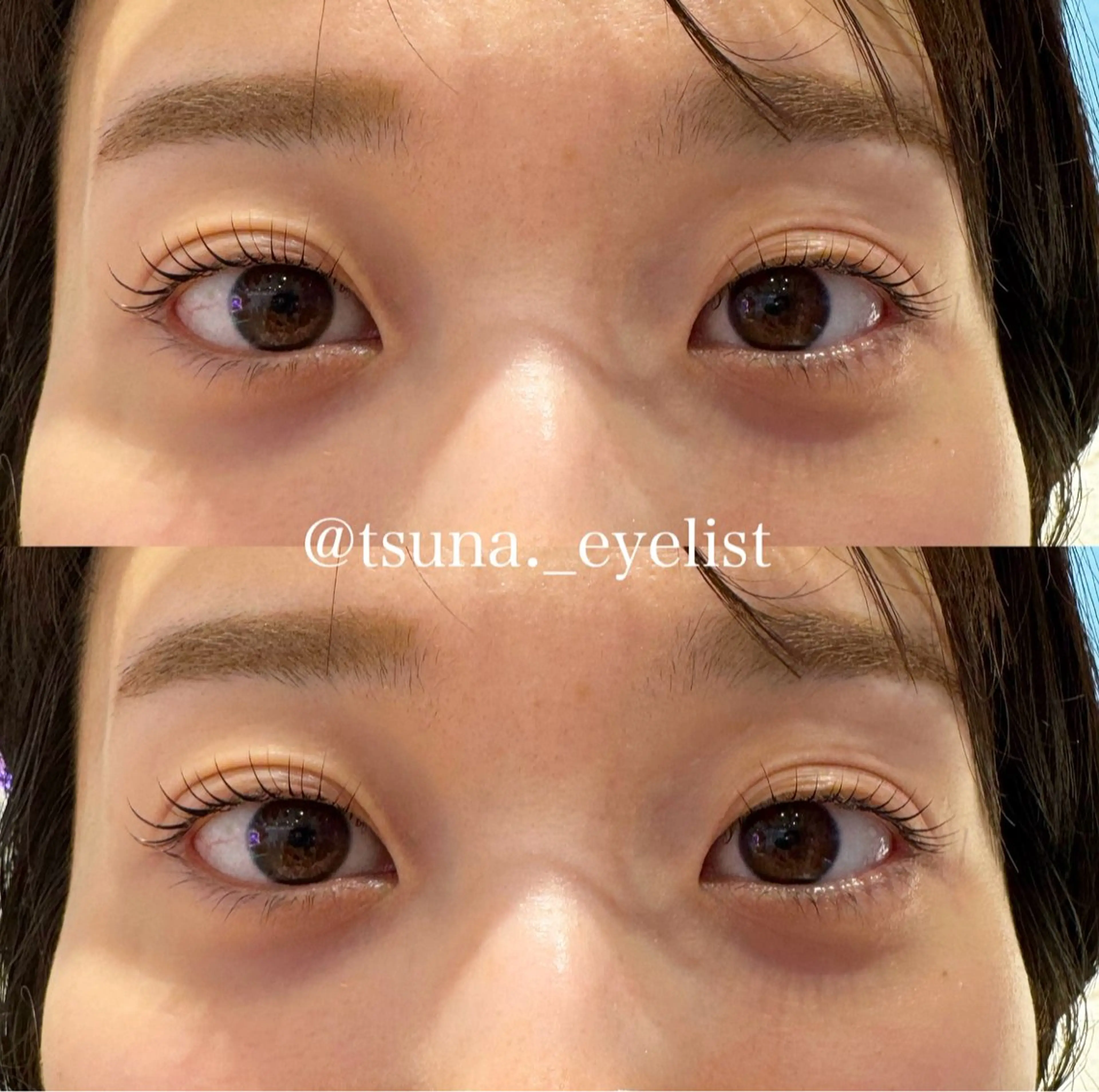 マツエク・マツパ マツパ Lim五反田所属・TSUNA 🌙 Lim 五反田のマツエク・マツパデザイン