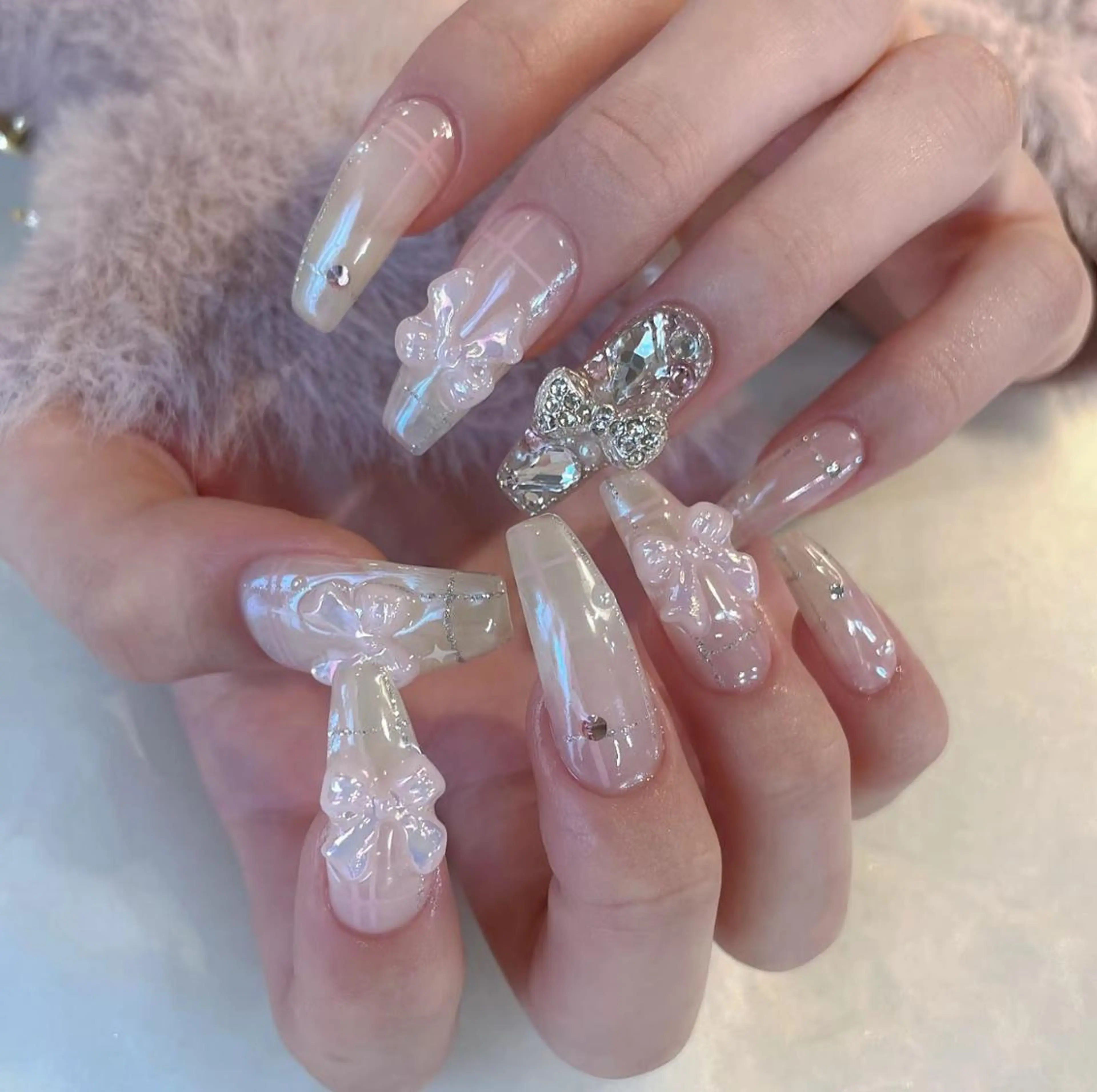 ネイル 💙羽生 彩光💙のネイルデザイン