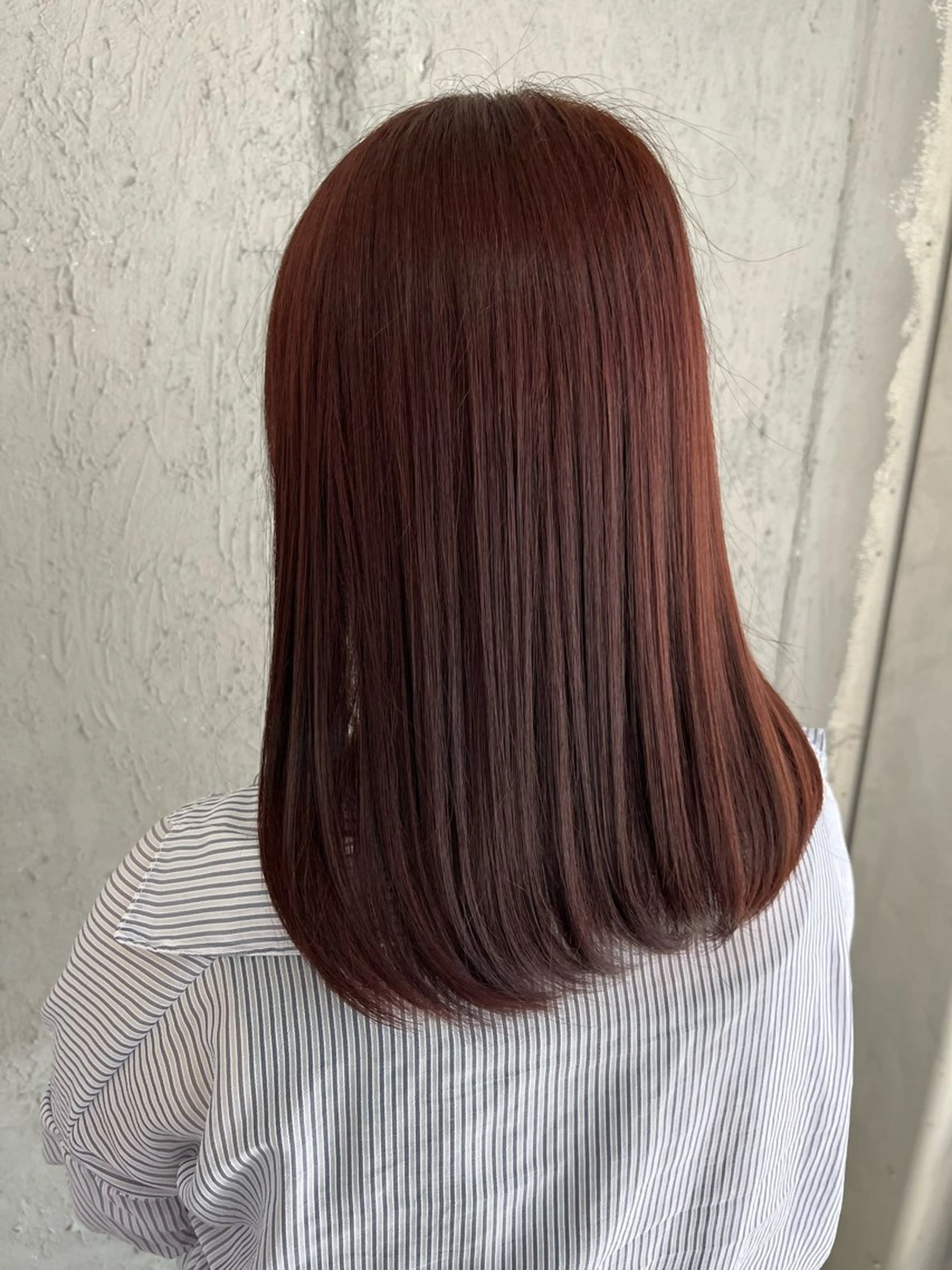 ミディアム ヘアカラー トリートメント Mariana雛/ 西大分/ハイライトのヘアスタイル