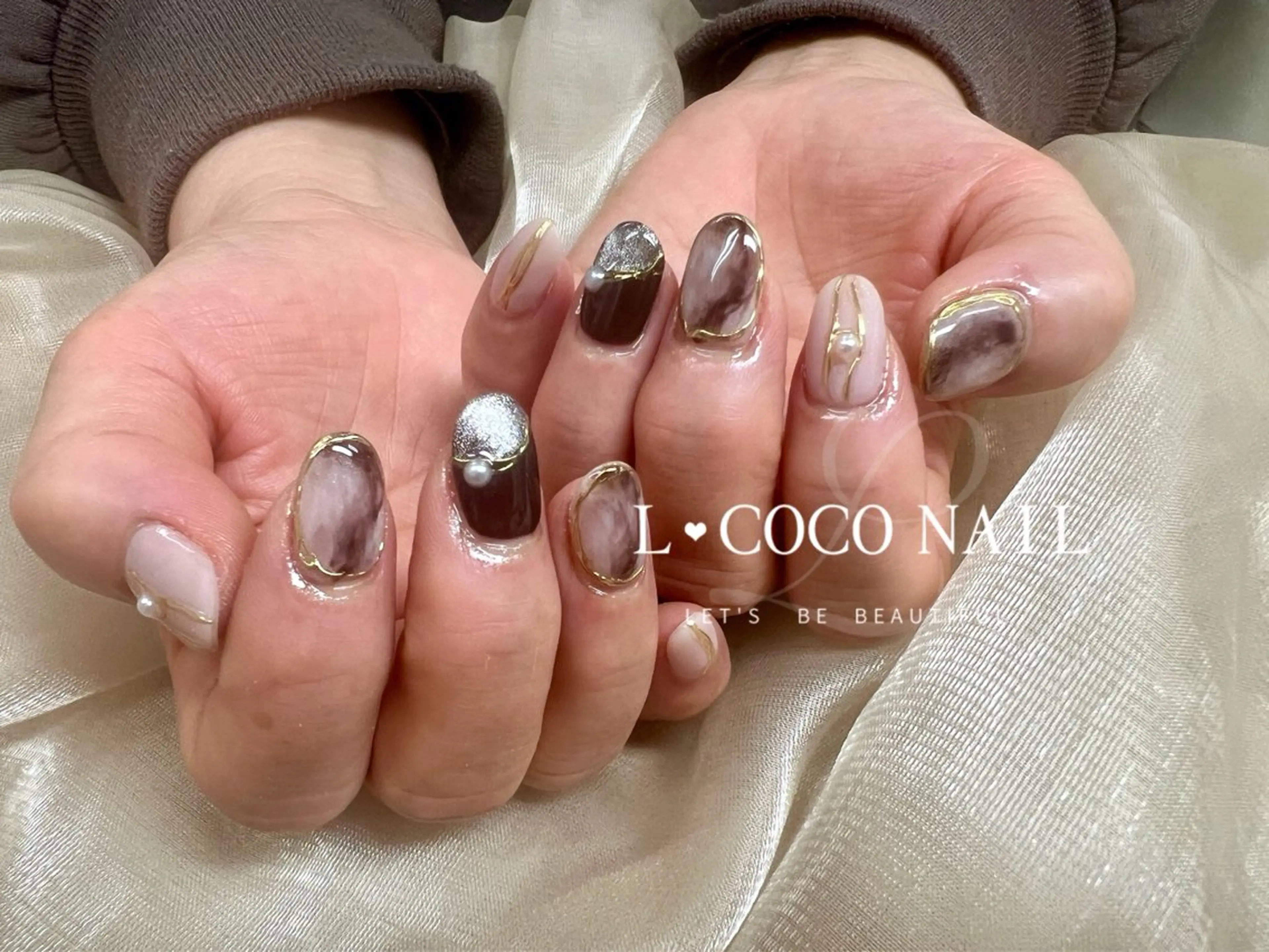 ネイル L·COCO Nail所属・L♡ COCO nailのネイルデザイン