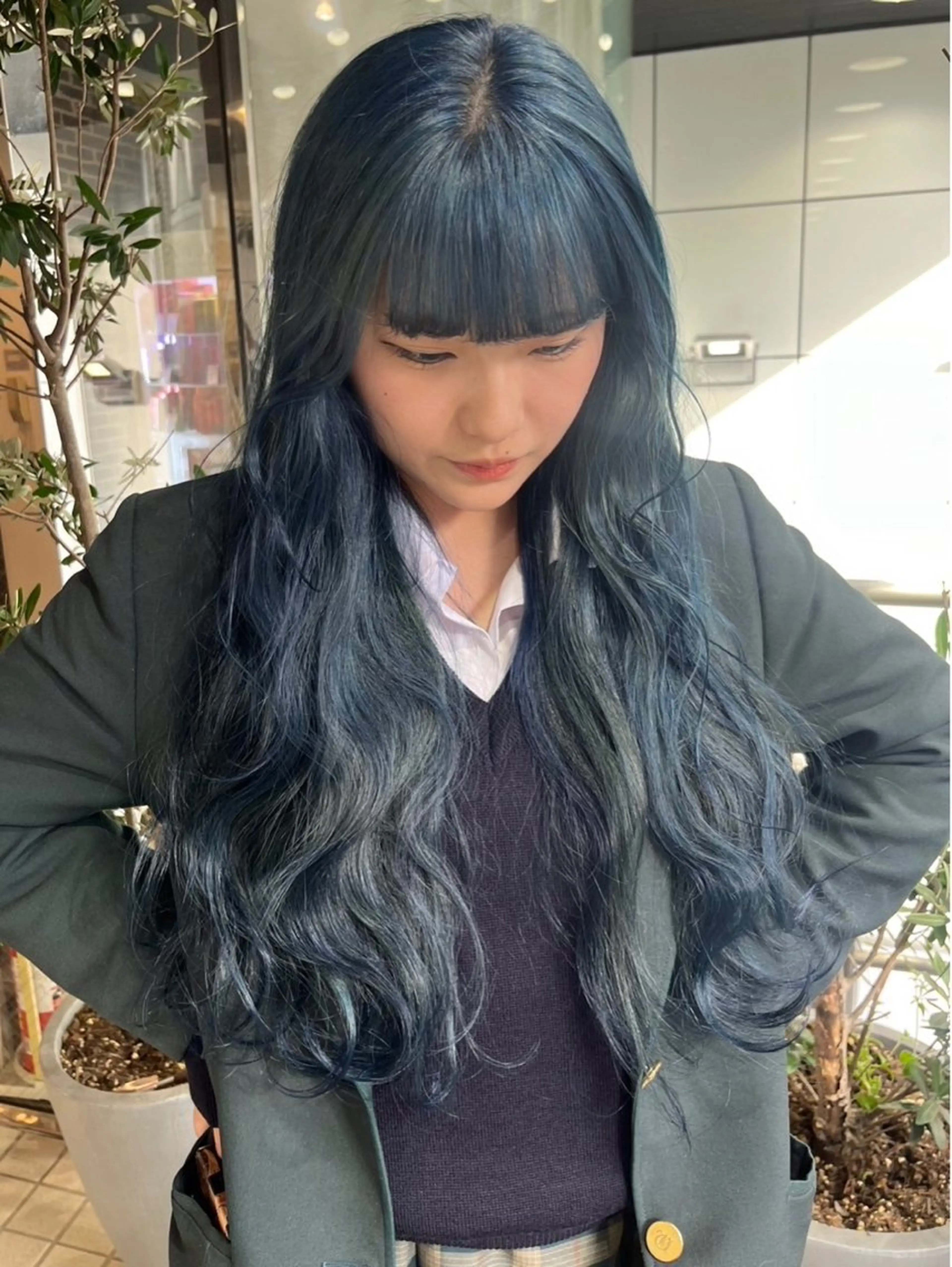 カラー ブリーチ ケアブリーチ ダブルカラー ハイトーンカラー インナーカラー レイヤー/ボブ /🪩KAYOのヘアスタイル