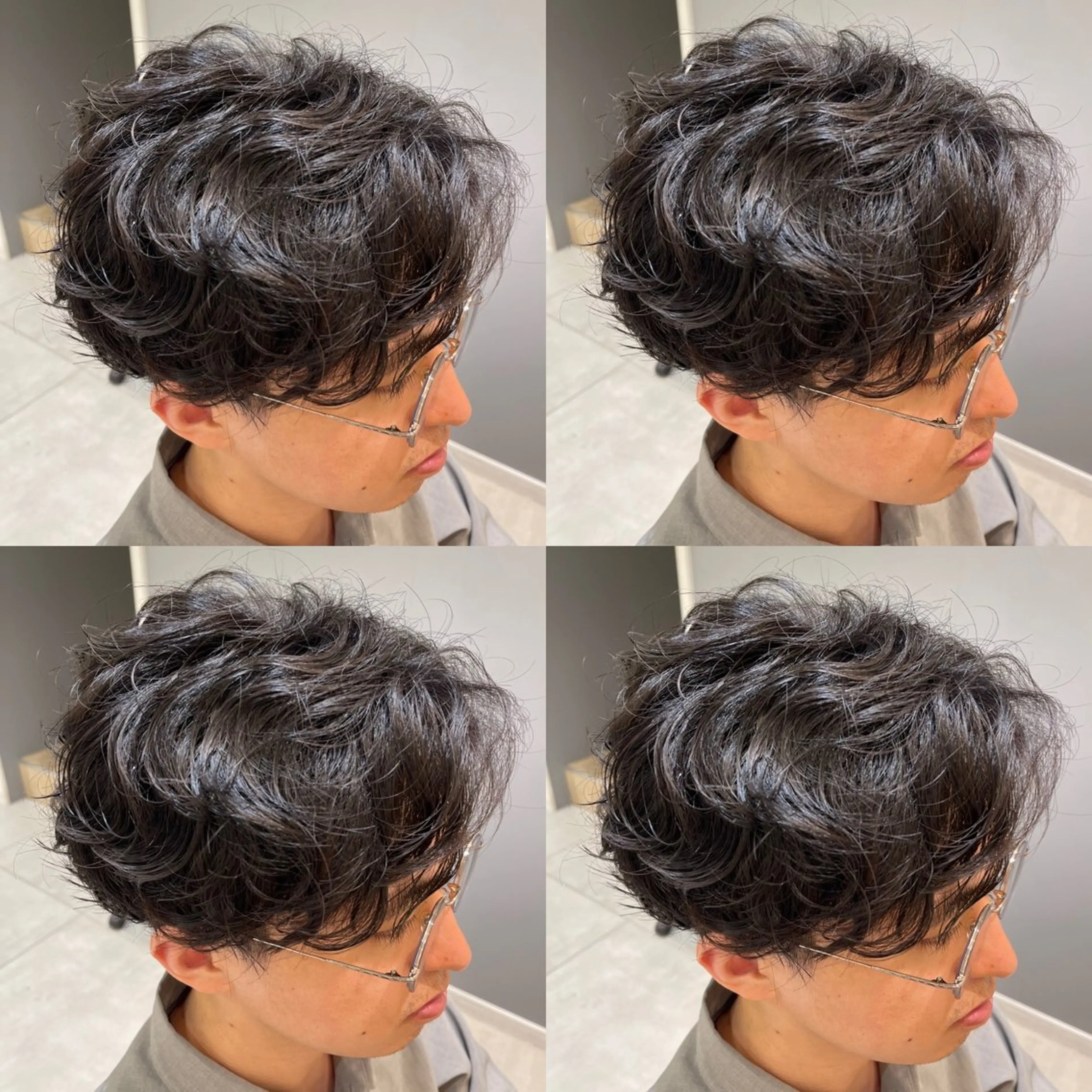 ショート パーマ メンズ ✨ギャップNO1✨ 工藤大輔のヘアスタイル