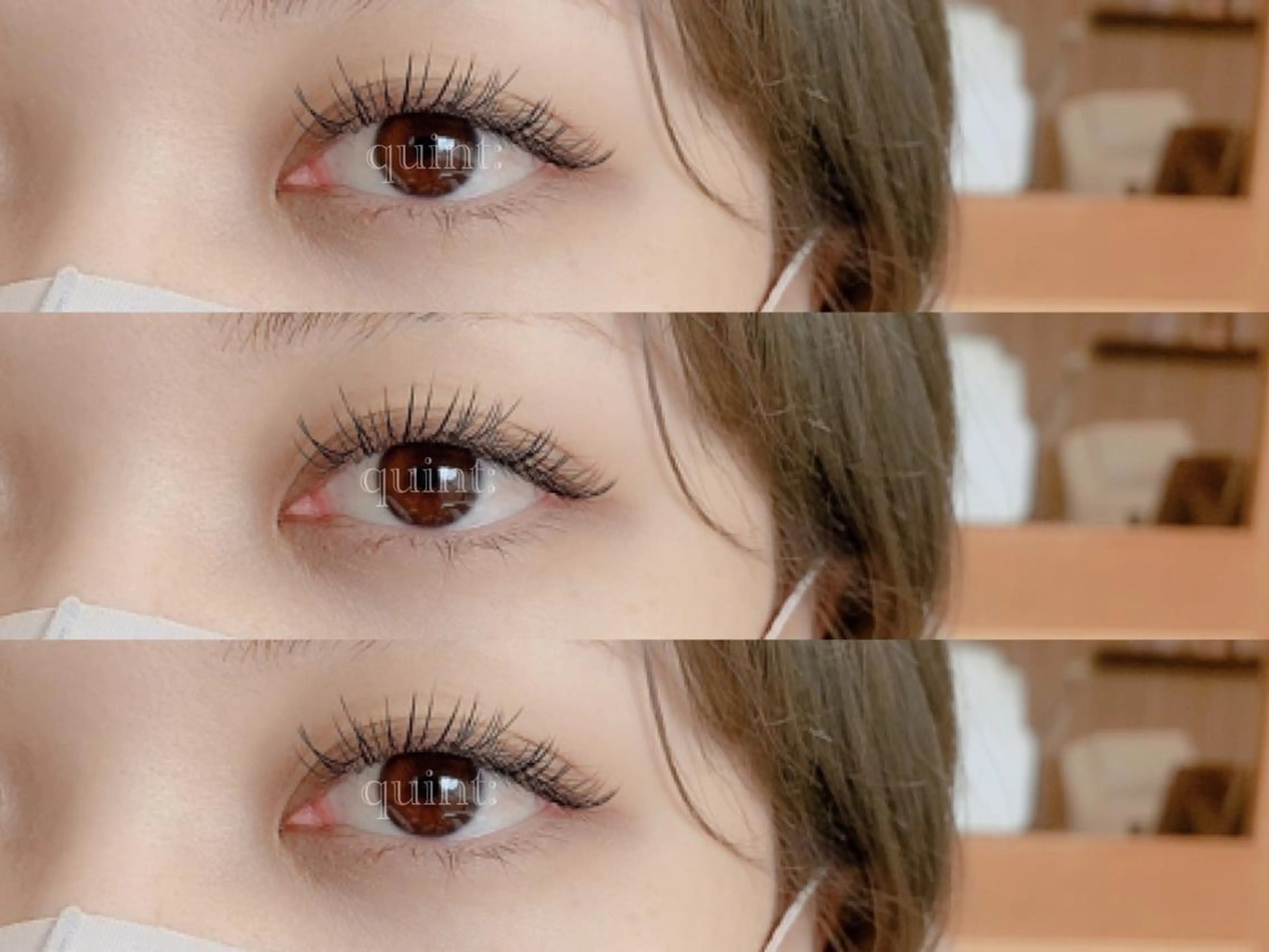 マツエク・マツパ Cカール フラットラッシュ たねむら みきのマツエク・マツパデザイン