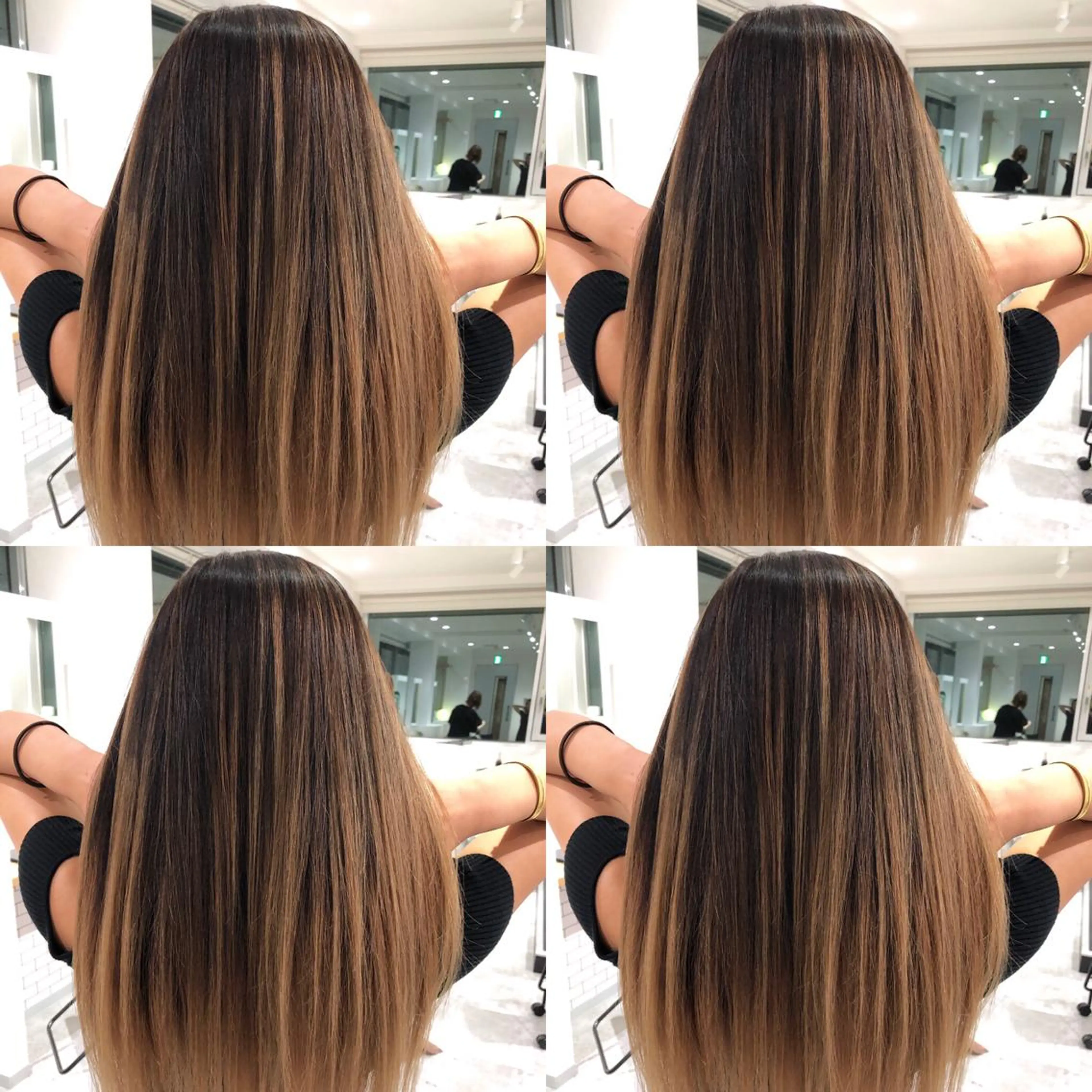 ミディアム カラー ブリーチ ヘアカラー JILBLAN京都 ショート/ハイライトのヘアスタイル