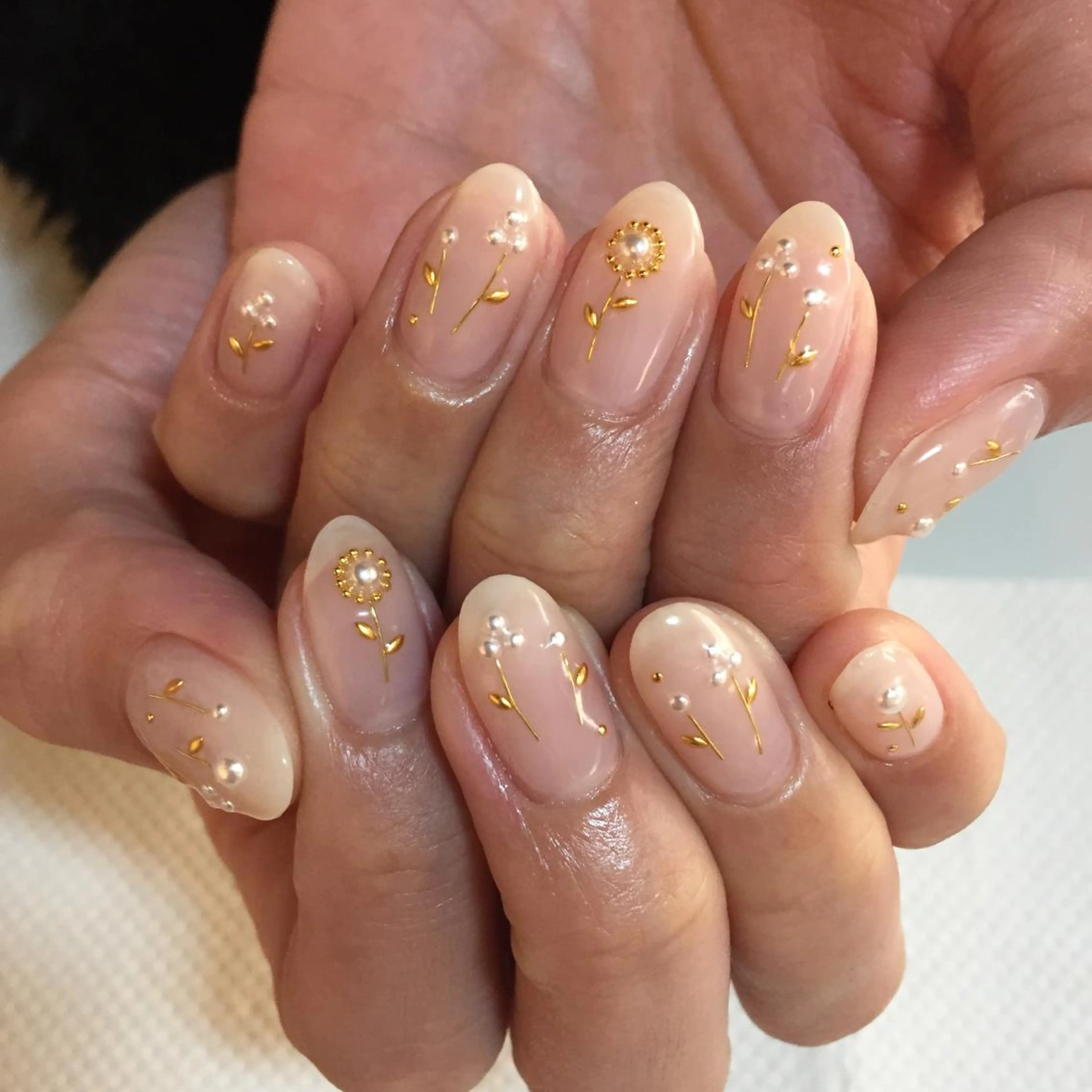 ネイル フラワーネイル g-up nail所属・米田 律子のネイルデザイン