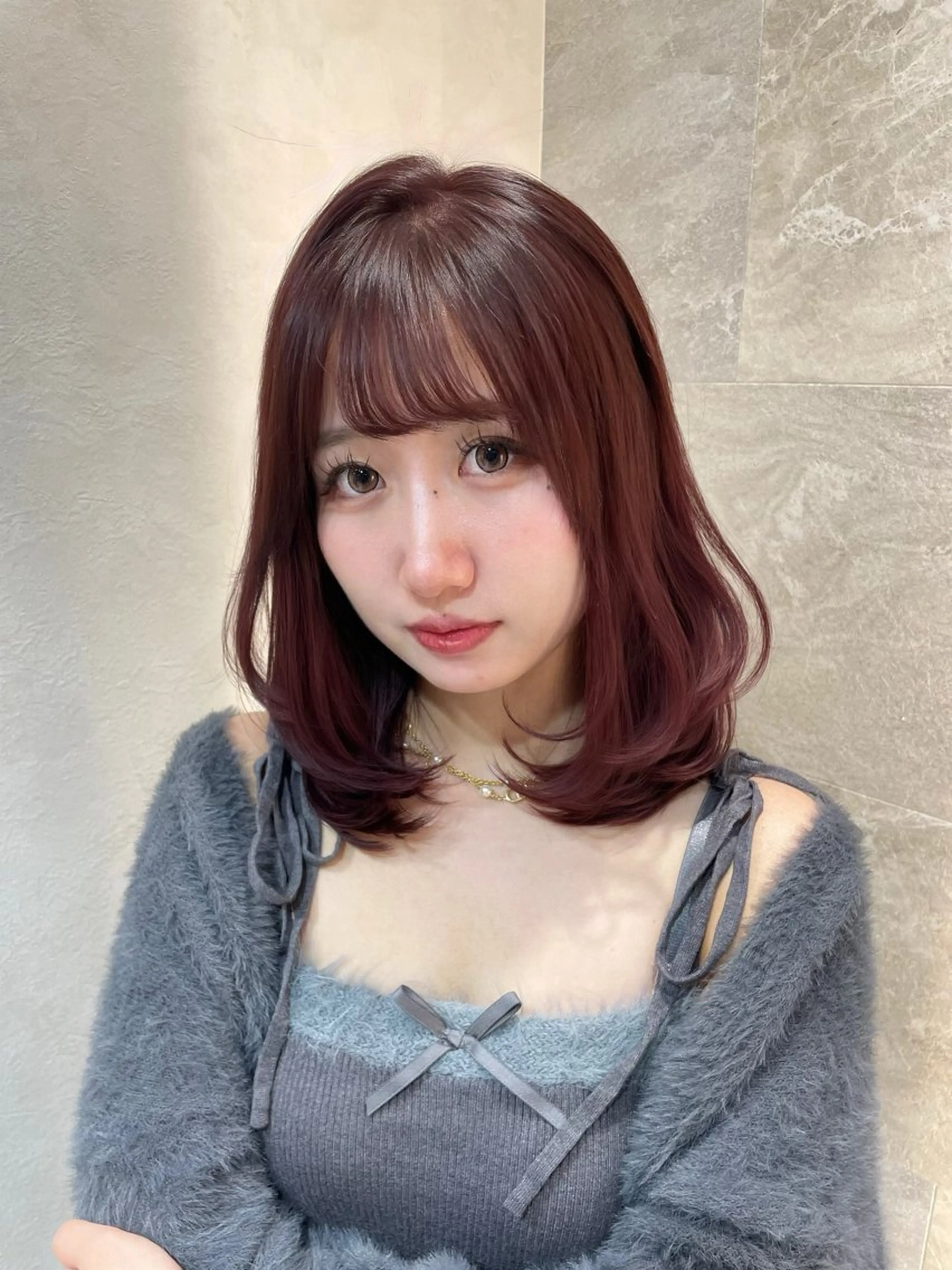 💞ロング料金なし💞透明感カラー＋1step treatment＋超音波アイロン🪄の写真