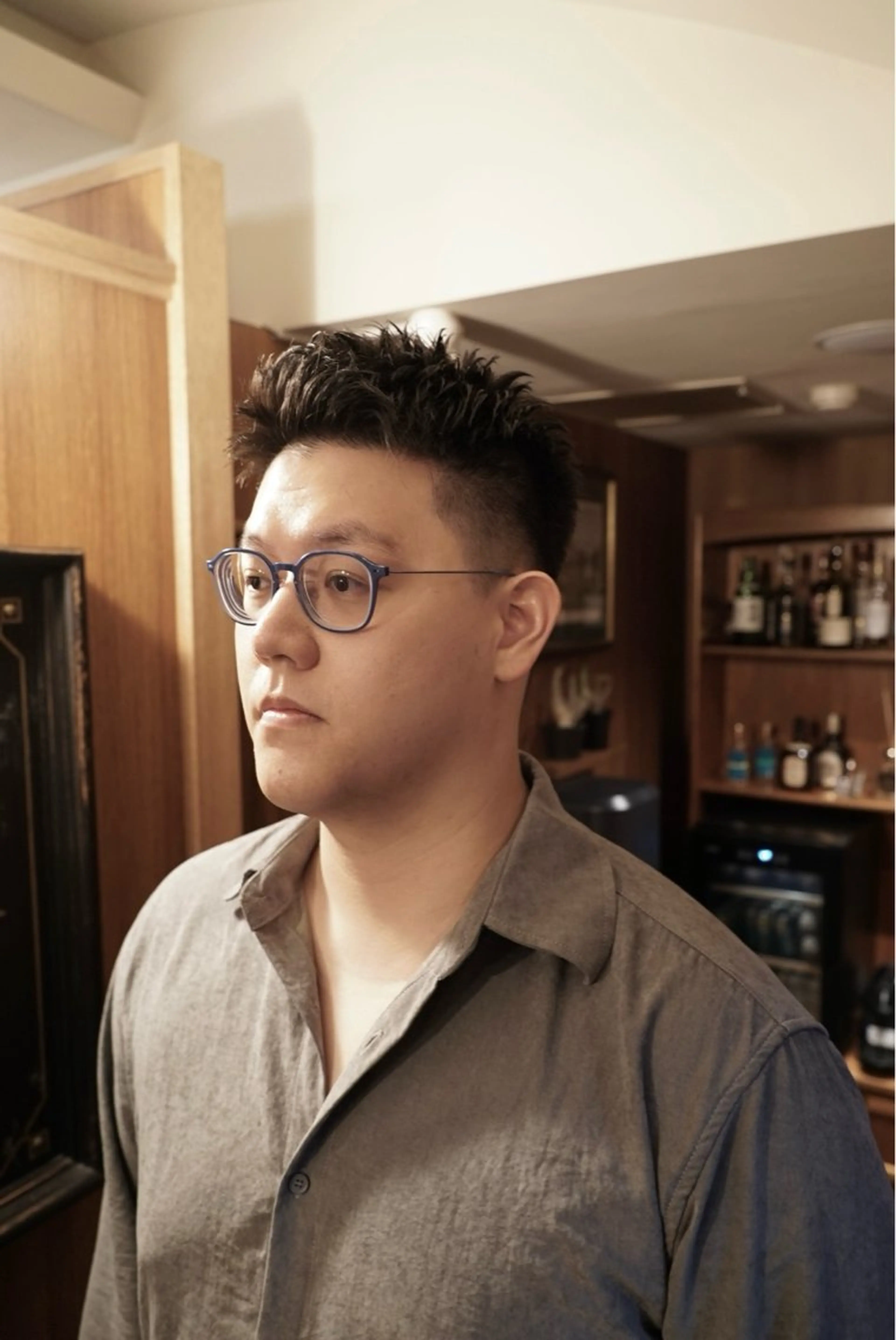 ショート メンズ フェードカット メンズショート ショートヘア DAU BARBER SHOP所属・メンズショート/ 木下拓海のヘアスタイル