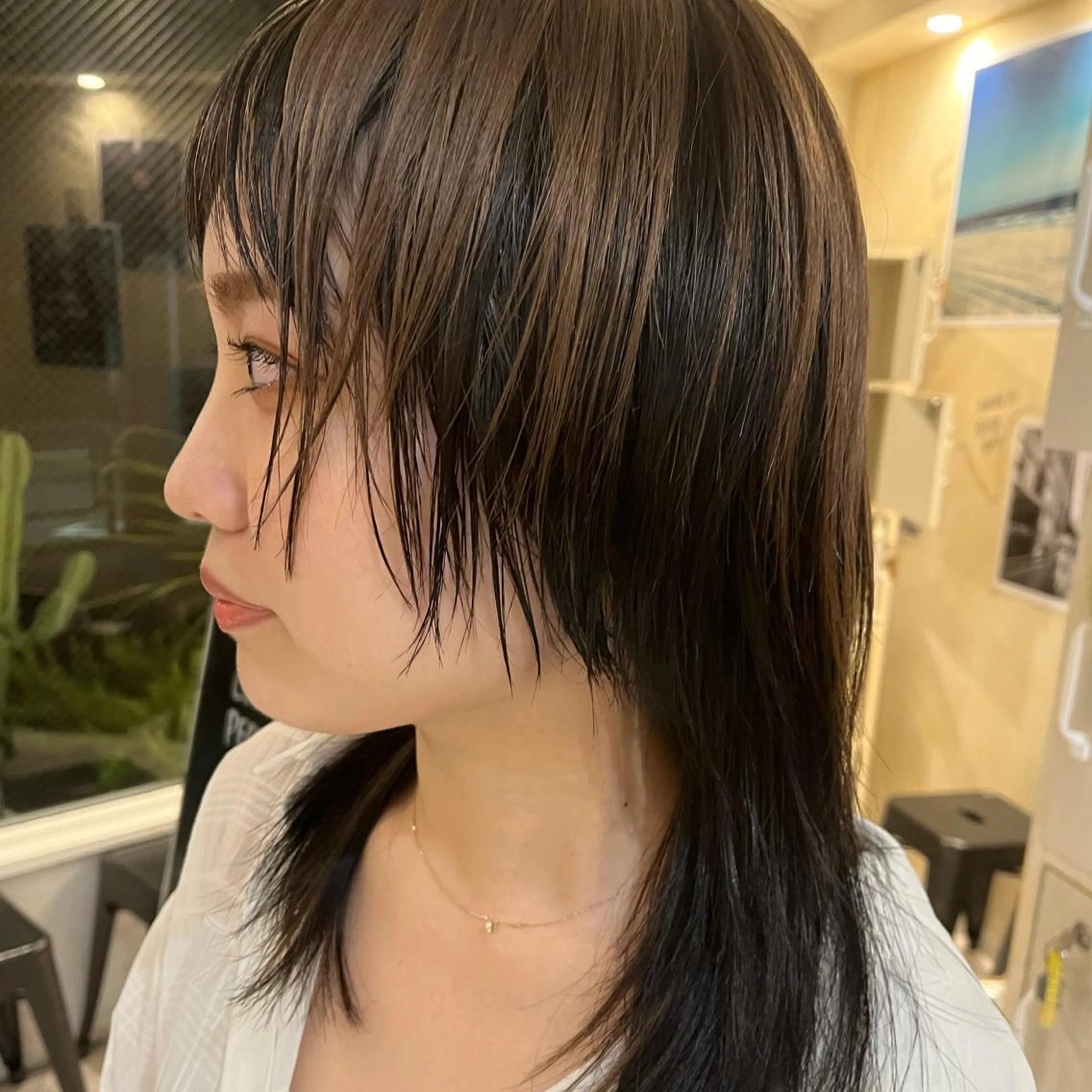 カラー ヤマダ サクラのヘアスタイル