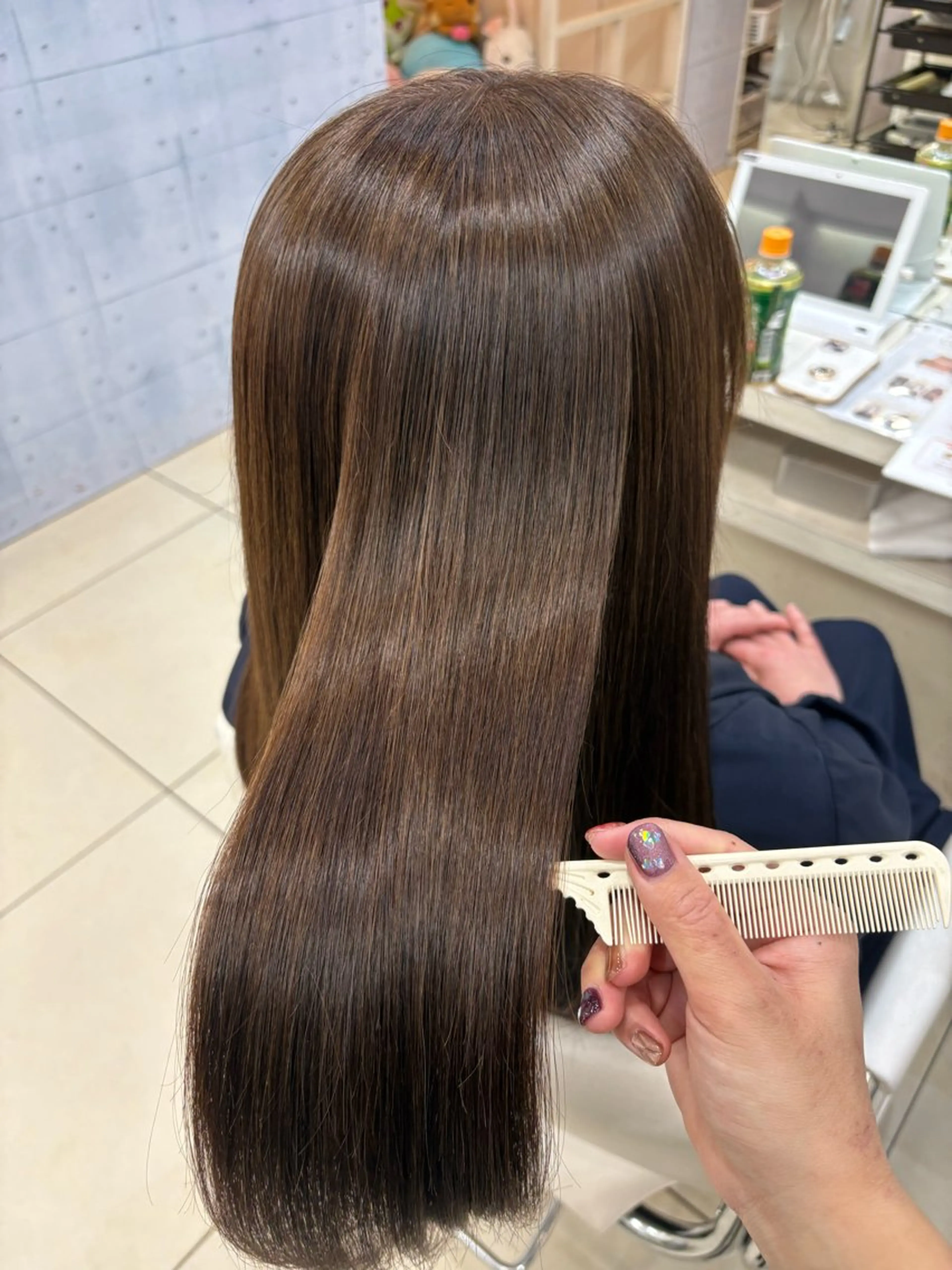 セミロング カラー 🌻髪質改善カラー 🌻Yunaのヘアスタイル