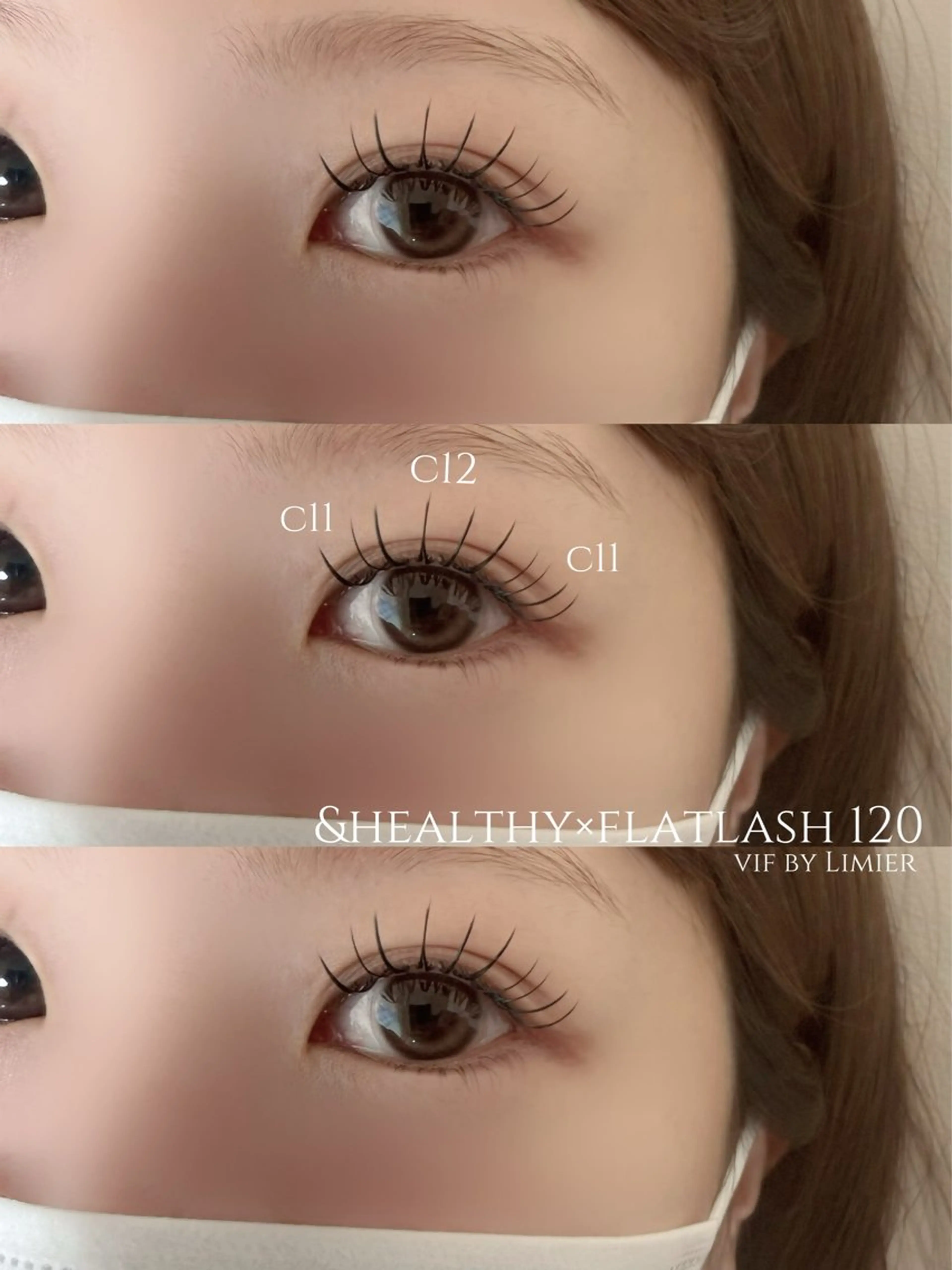 マツエク・マツパ マツエク vif misaのマツエク・マツパデザイン