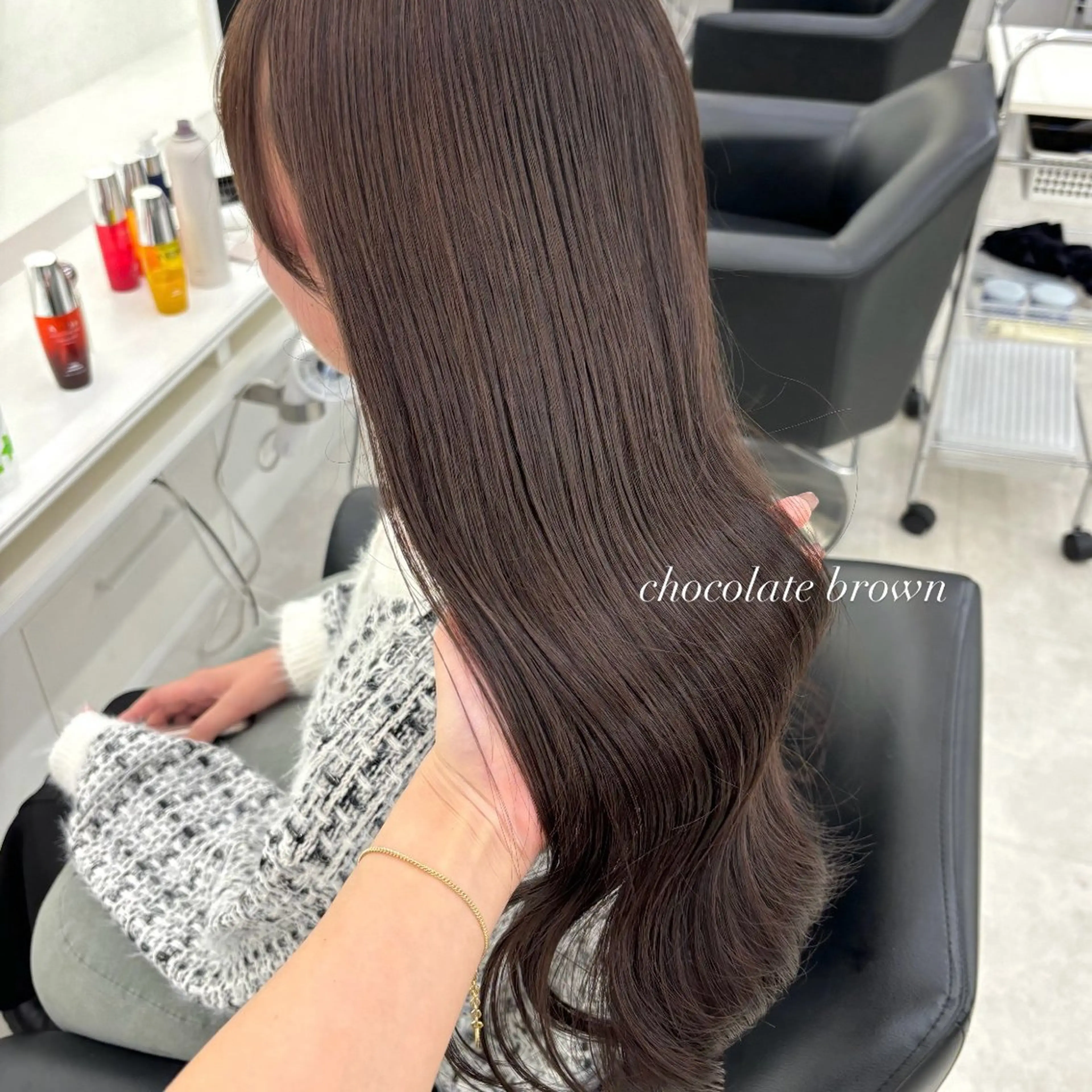 ロング カット ヘアカラー Parve Mix / 根本 梨湖🫧のヘアスタイル