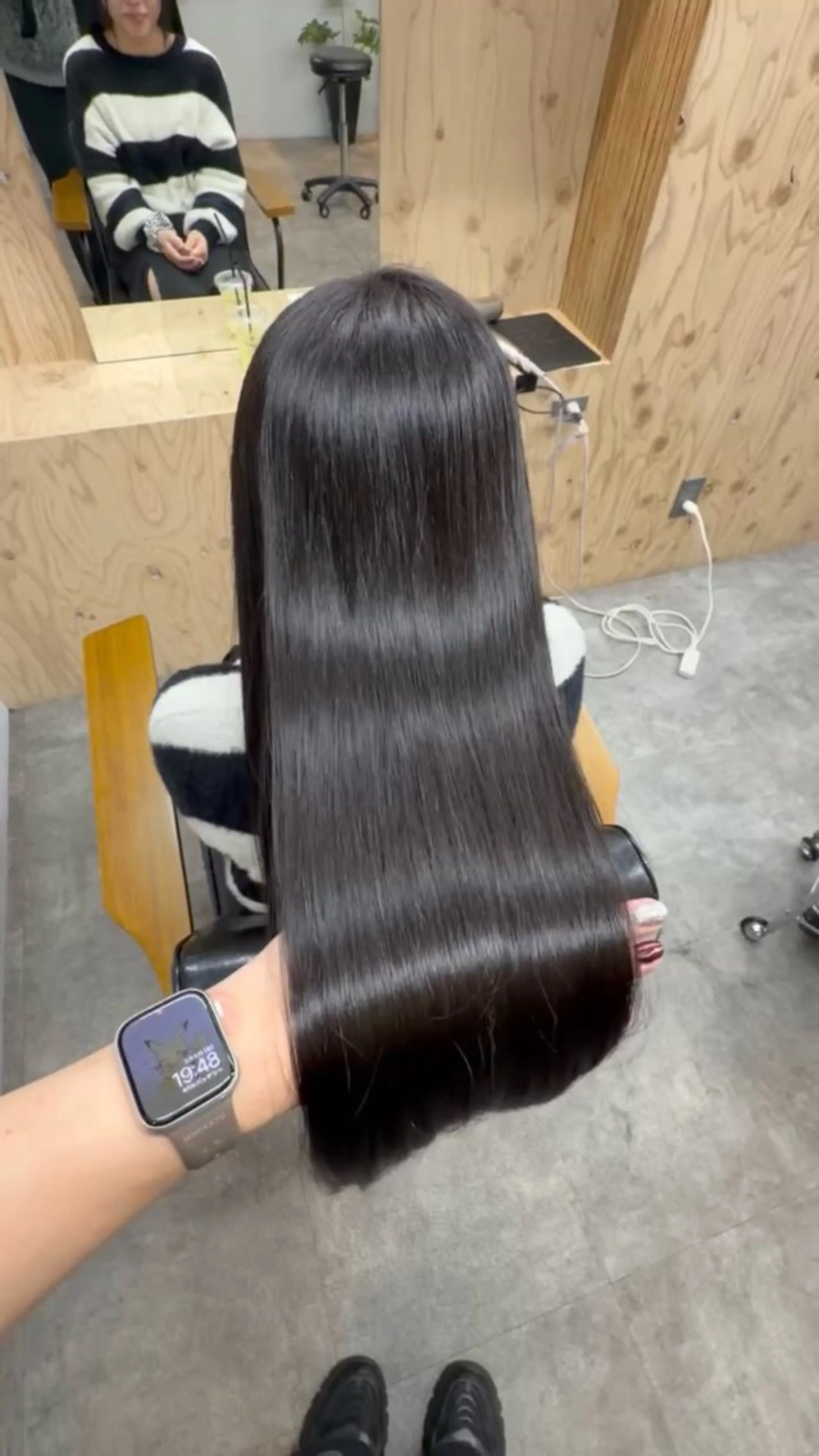 ロング 髪質改善 縮毛矯正 トリートメント 縮毛矯正 トリートメント 岩田一駿/ 縮毛矯正 /髪質改善のヘアスタイル