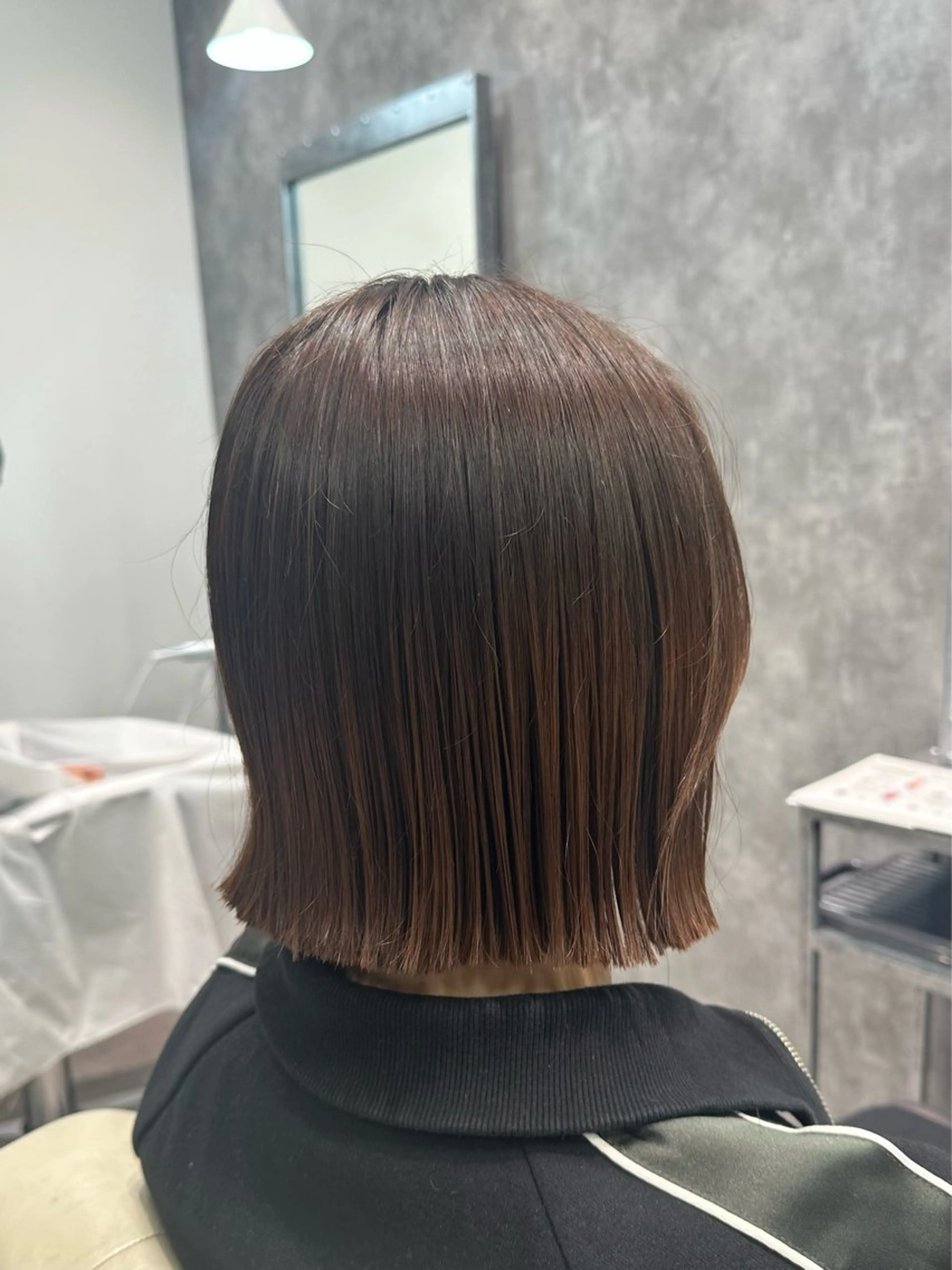 ミディアム カラー 似合わせボブ 🌻 北澤七海のヘアスタイル