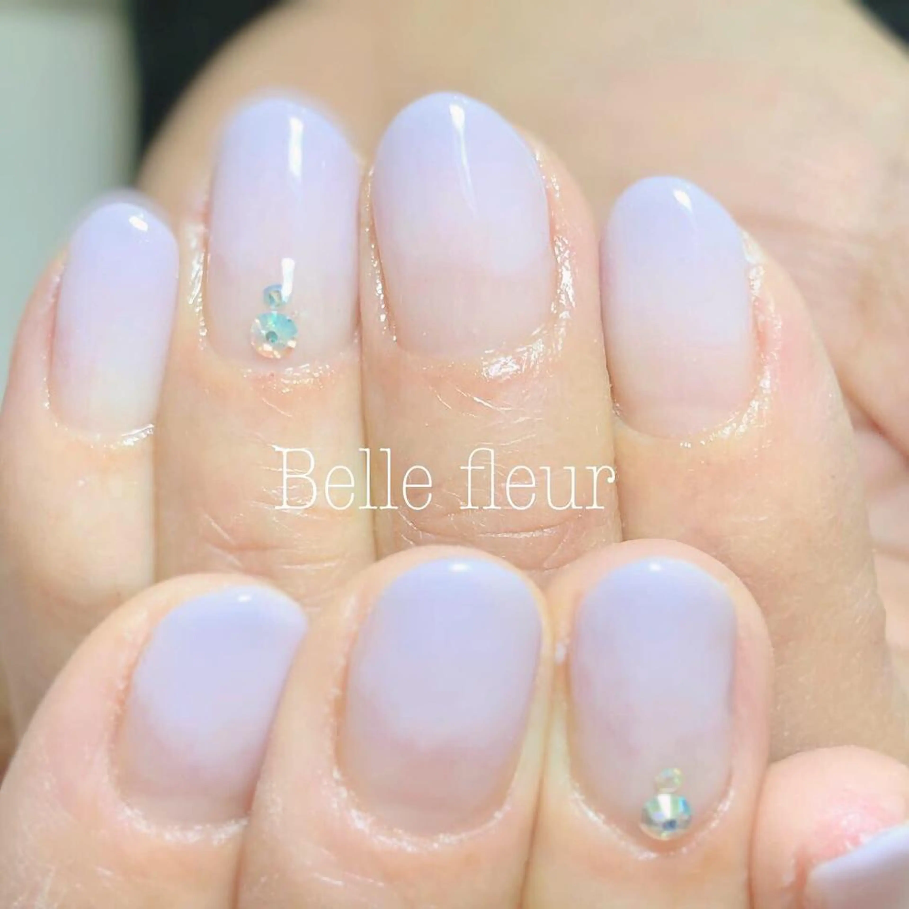 ショート ネイル Belle fleurのネイルデザイン