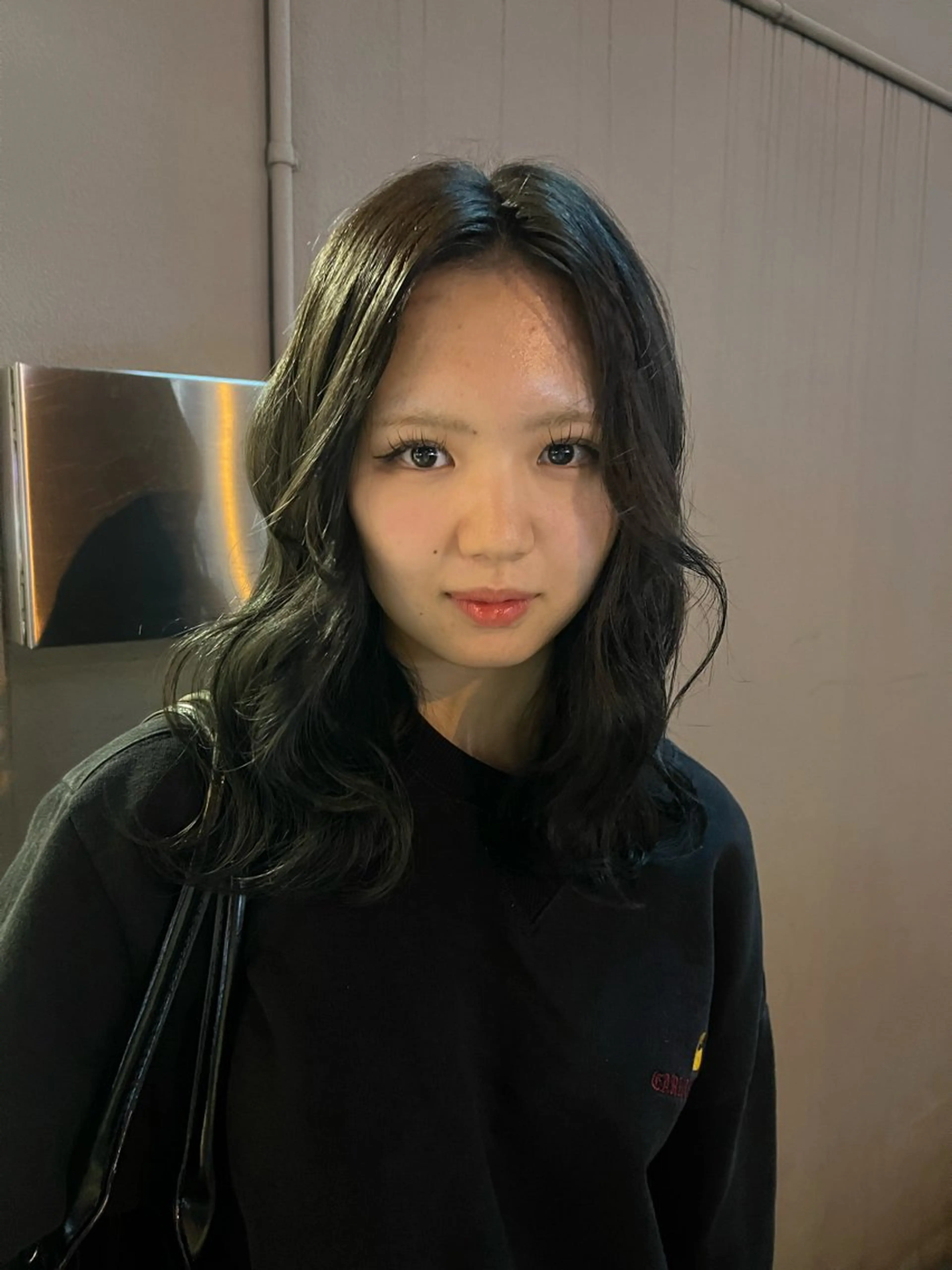 ミディアム カラー 透明感カラー ヘアカラー トリートメント sliver siki/yuuのヘアスタイル