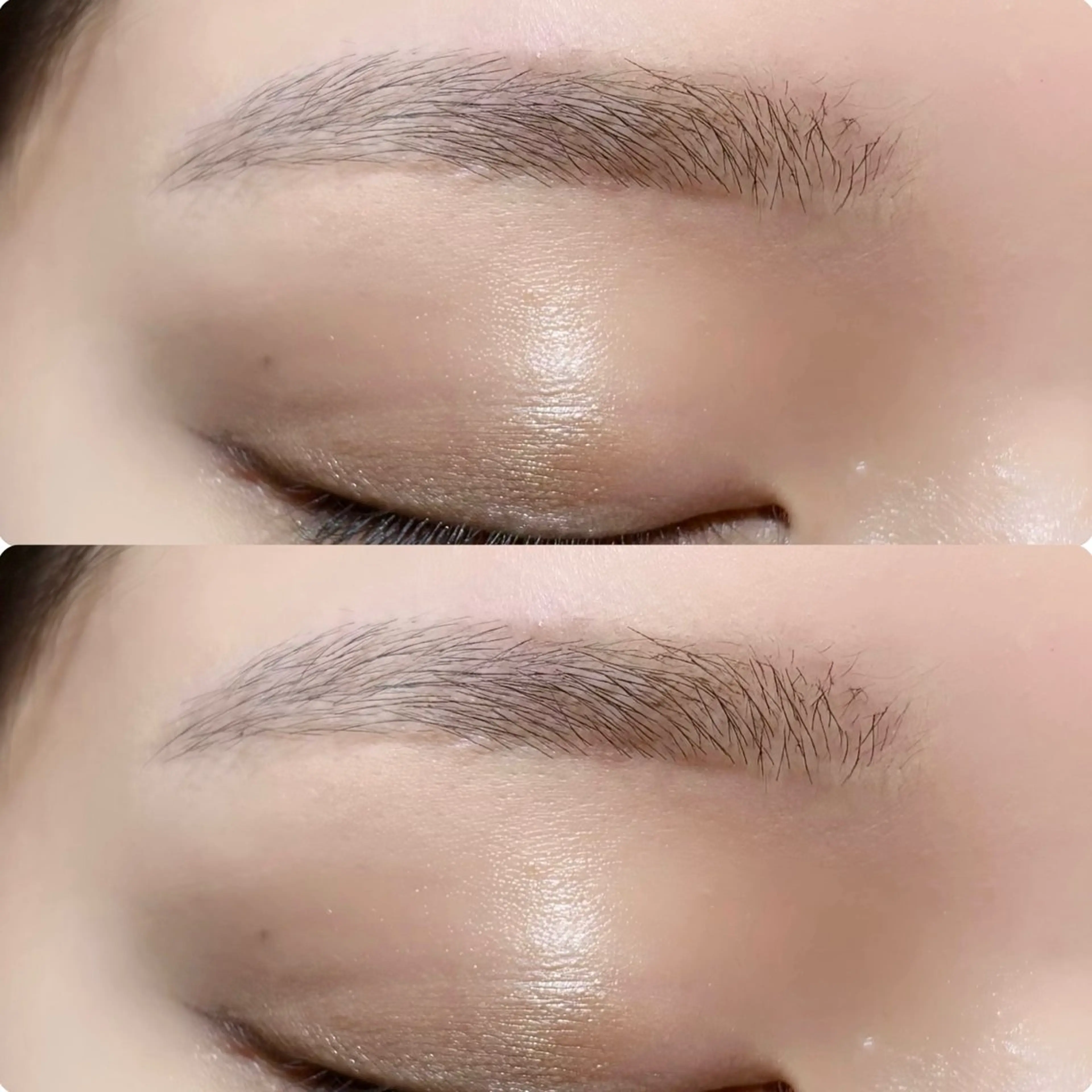 アイブロウ meguru／マツパ ／マツエク／束感のマツエク・マツパデザイン