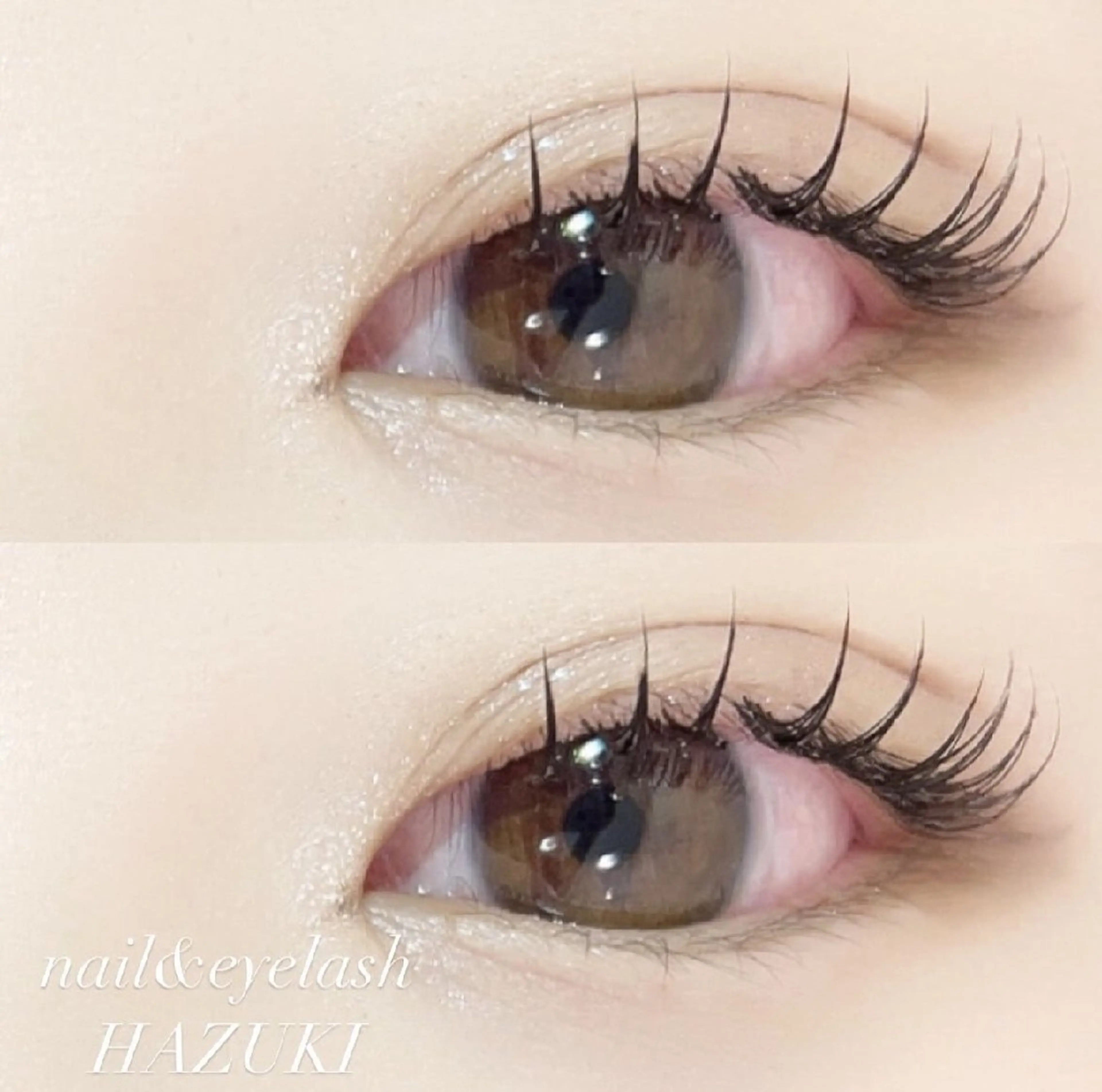 まつ毛エクステ　フラットラッシュ100本（オフ無料）の写真