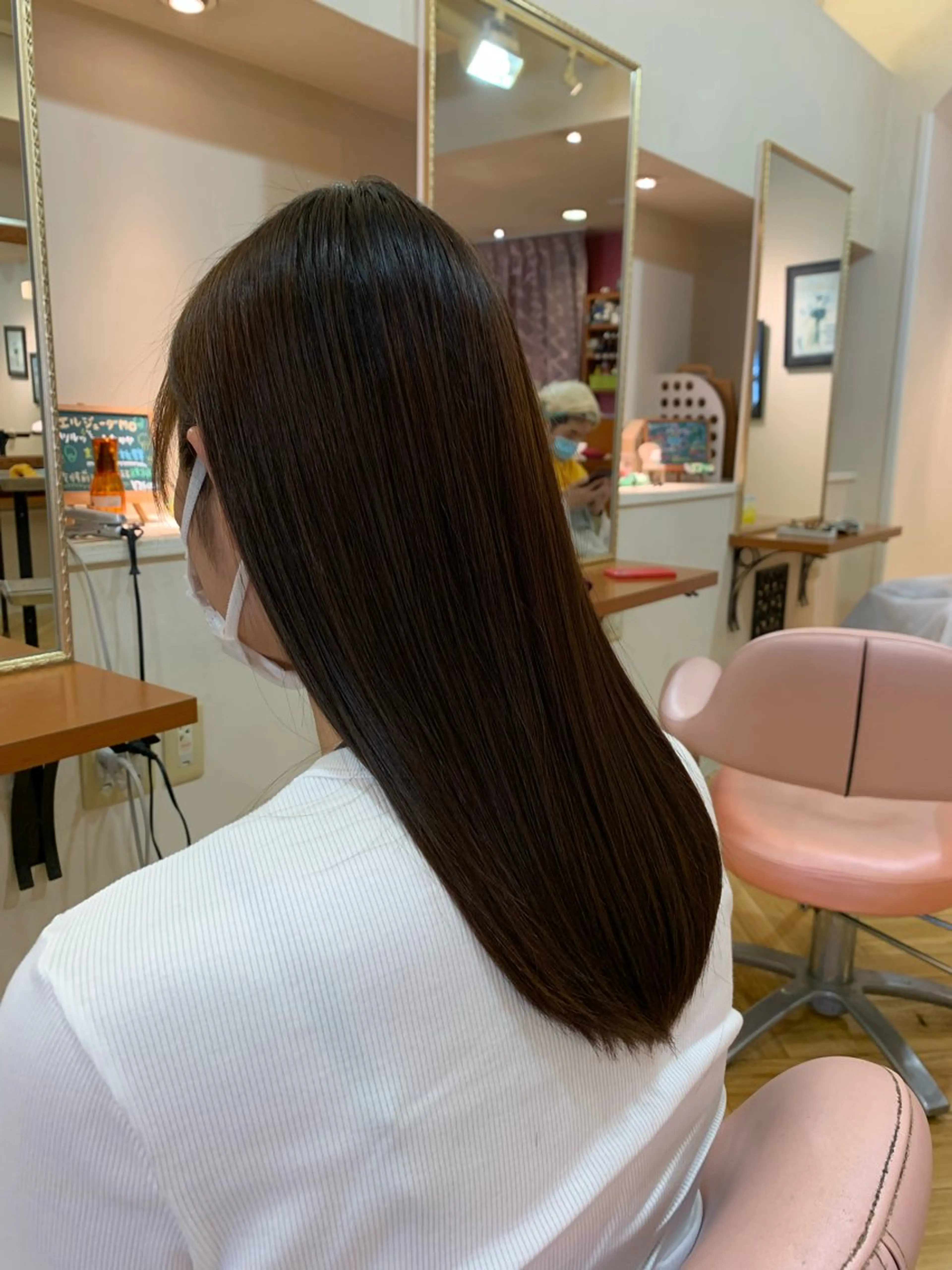 ロング カット 縮毛矯正 トリートメント STELLA所属・髪質改善/縮毛矯正 /菊田将成のヘアスタイル