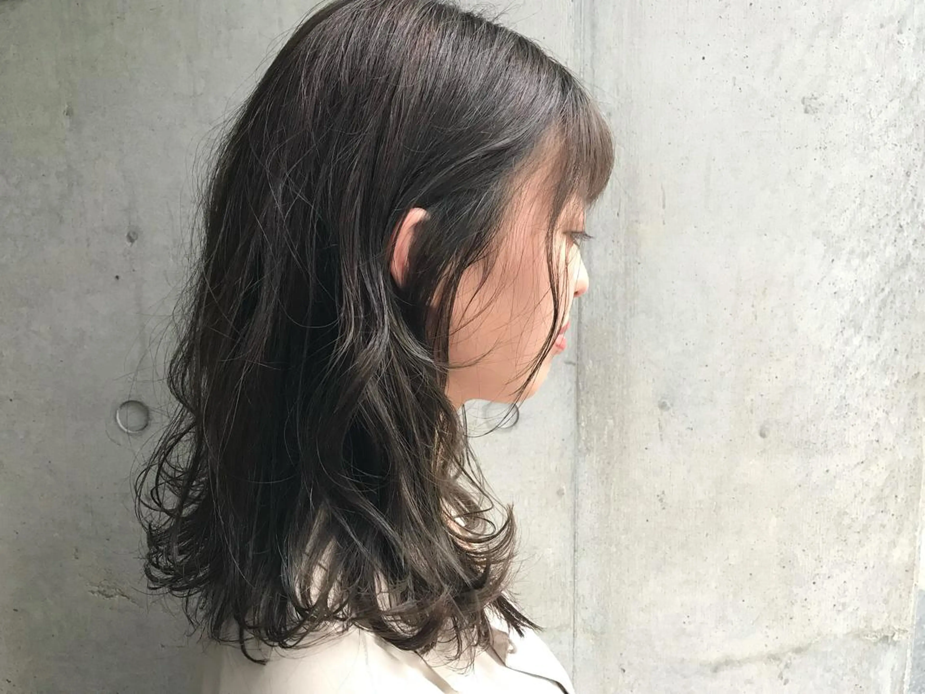 ミディアム ヘアカラー トリートメント tatsumi/ボブ ウルフ/レイヤーのヘアスタイル