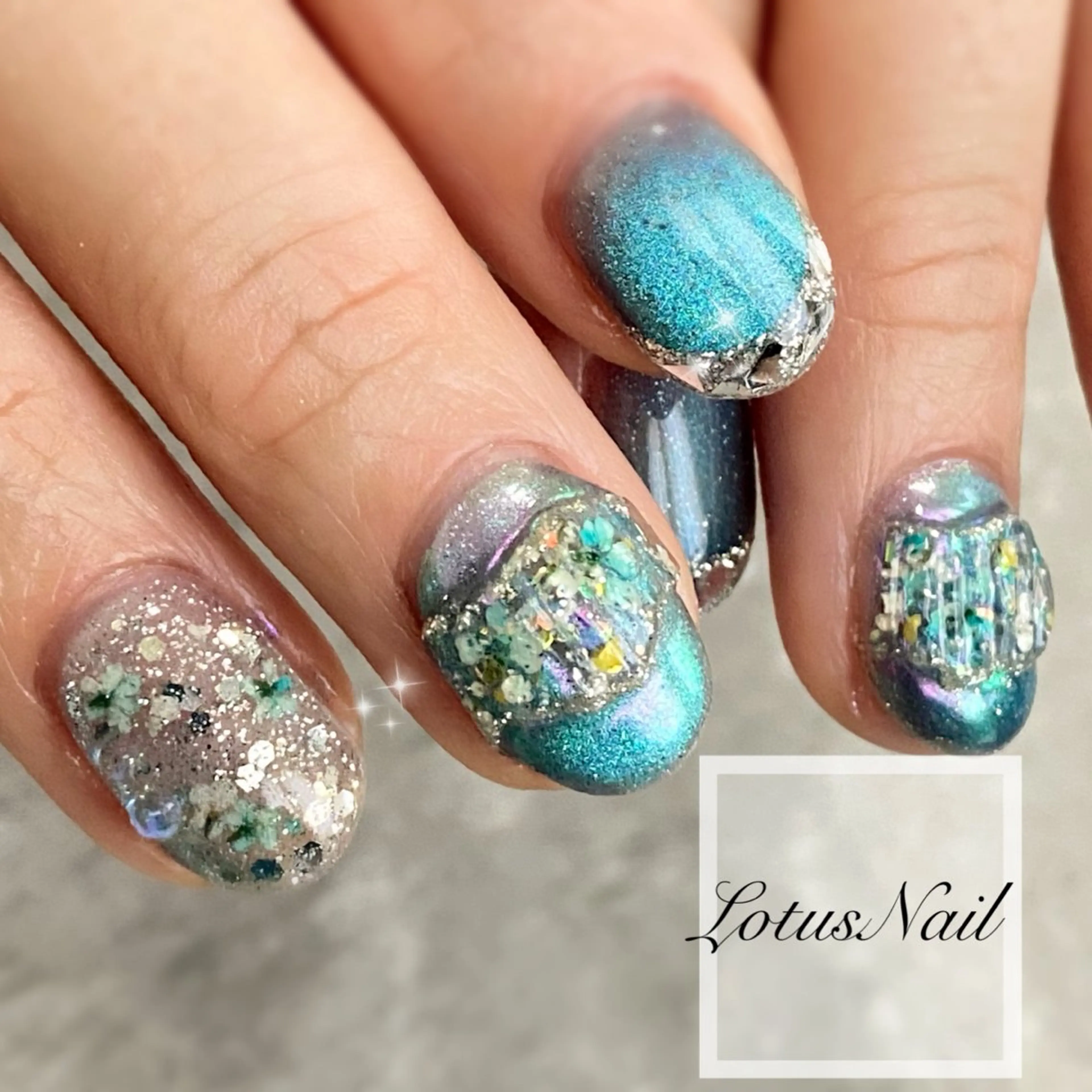 ネイル ハンドネイル Lotus Nailのネイルデザイン