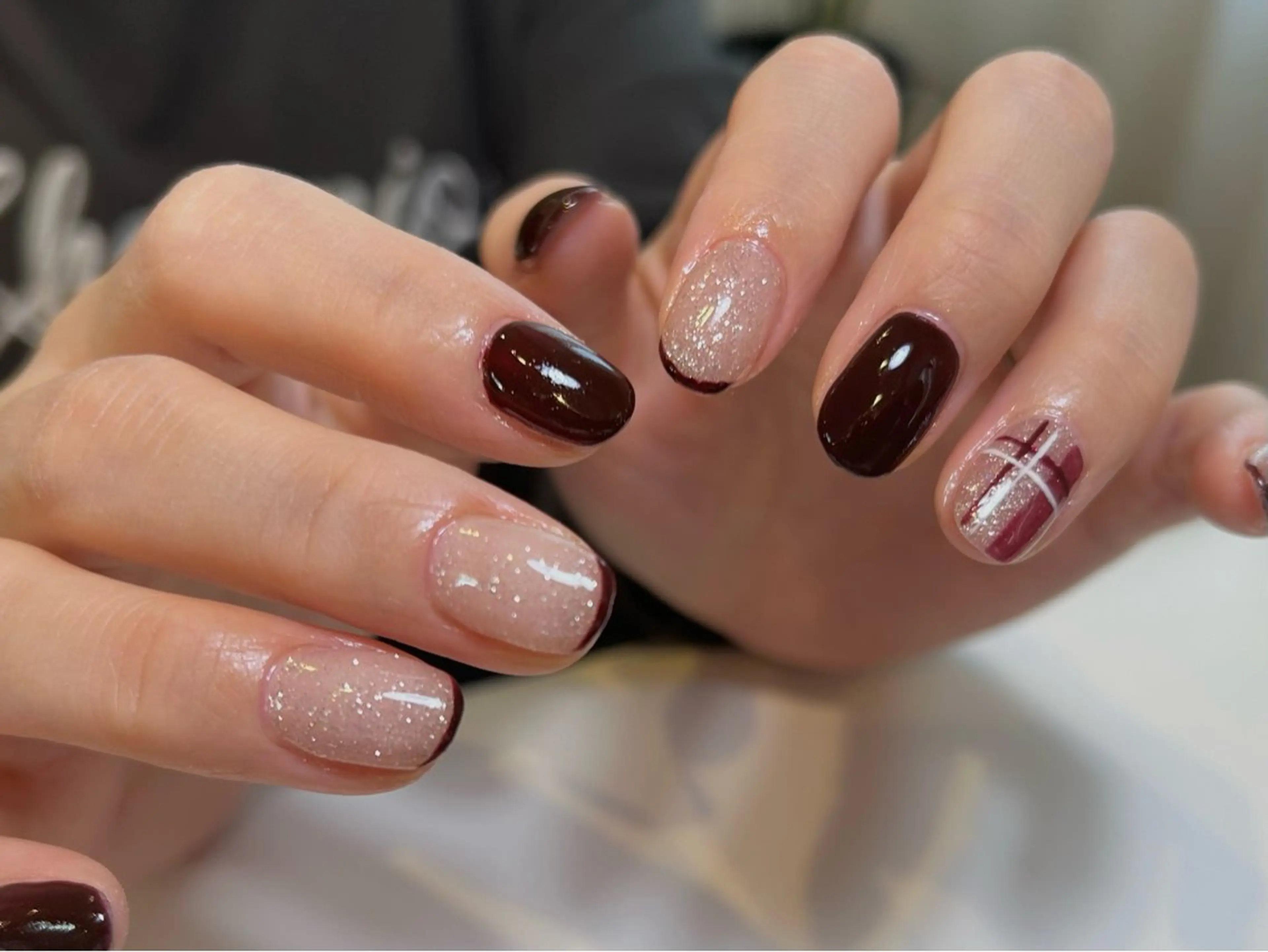 ネイル ハンドネイル puff 八軒 パフハチケンのネイルデザイン