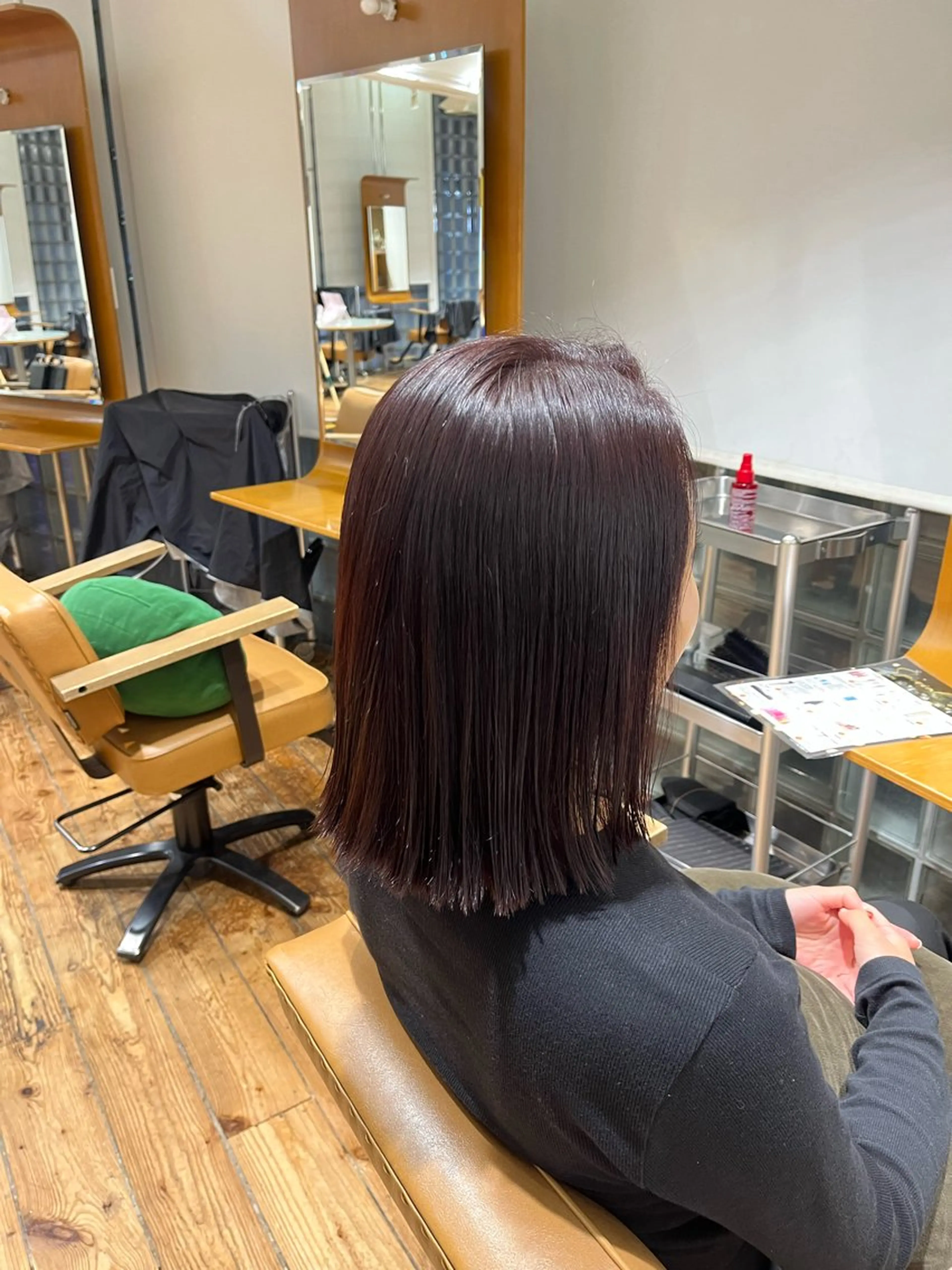 ミディアム カット/パーマモデル 募集🩵　yukaのヘアスタイル