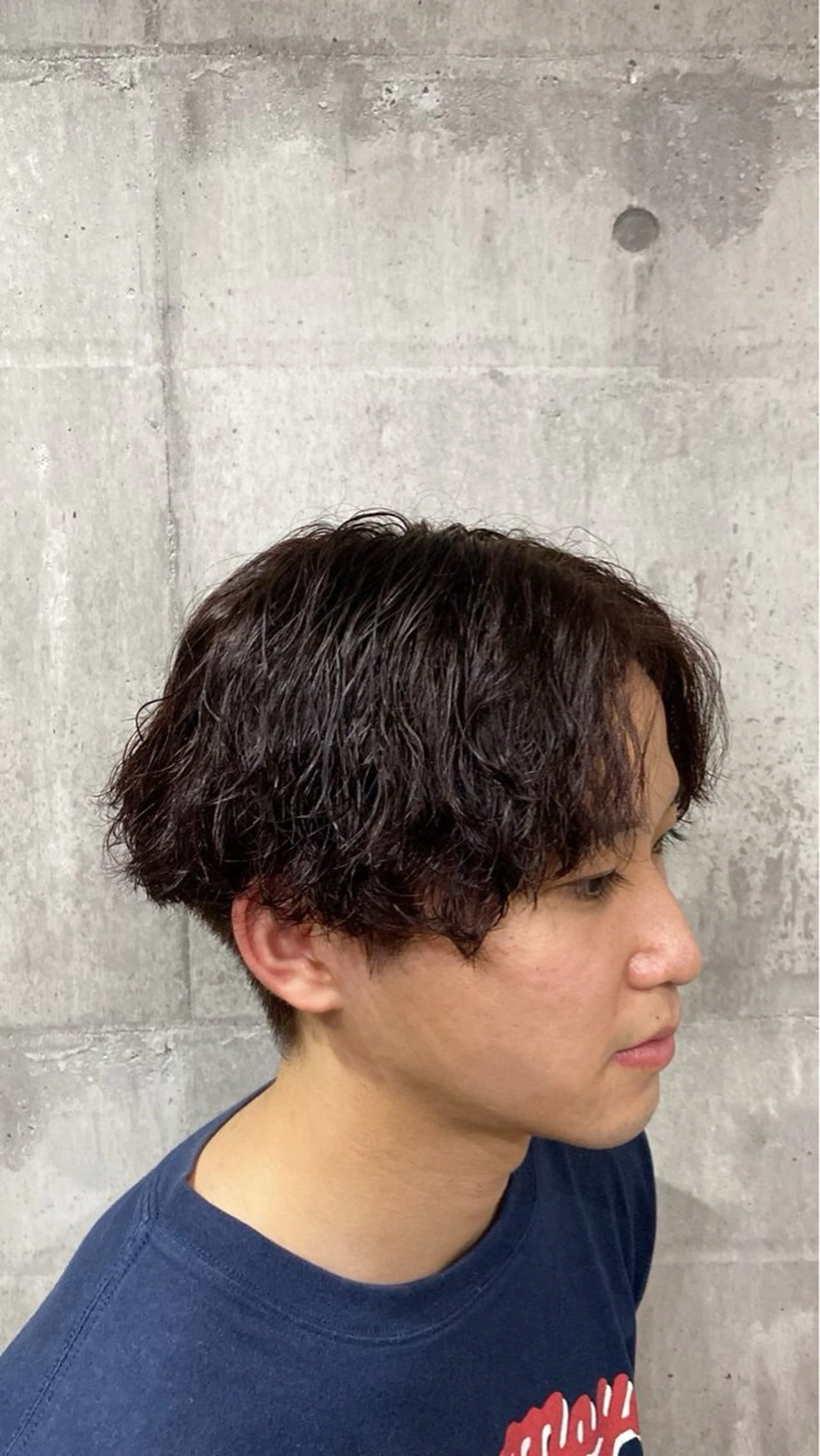 カラー メンズ ブラウンカラー 透明感カラー ピンクカラー 矢野 夢果のヘアスタイル