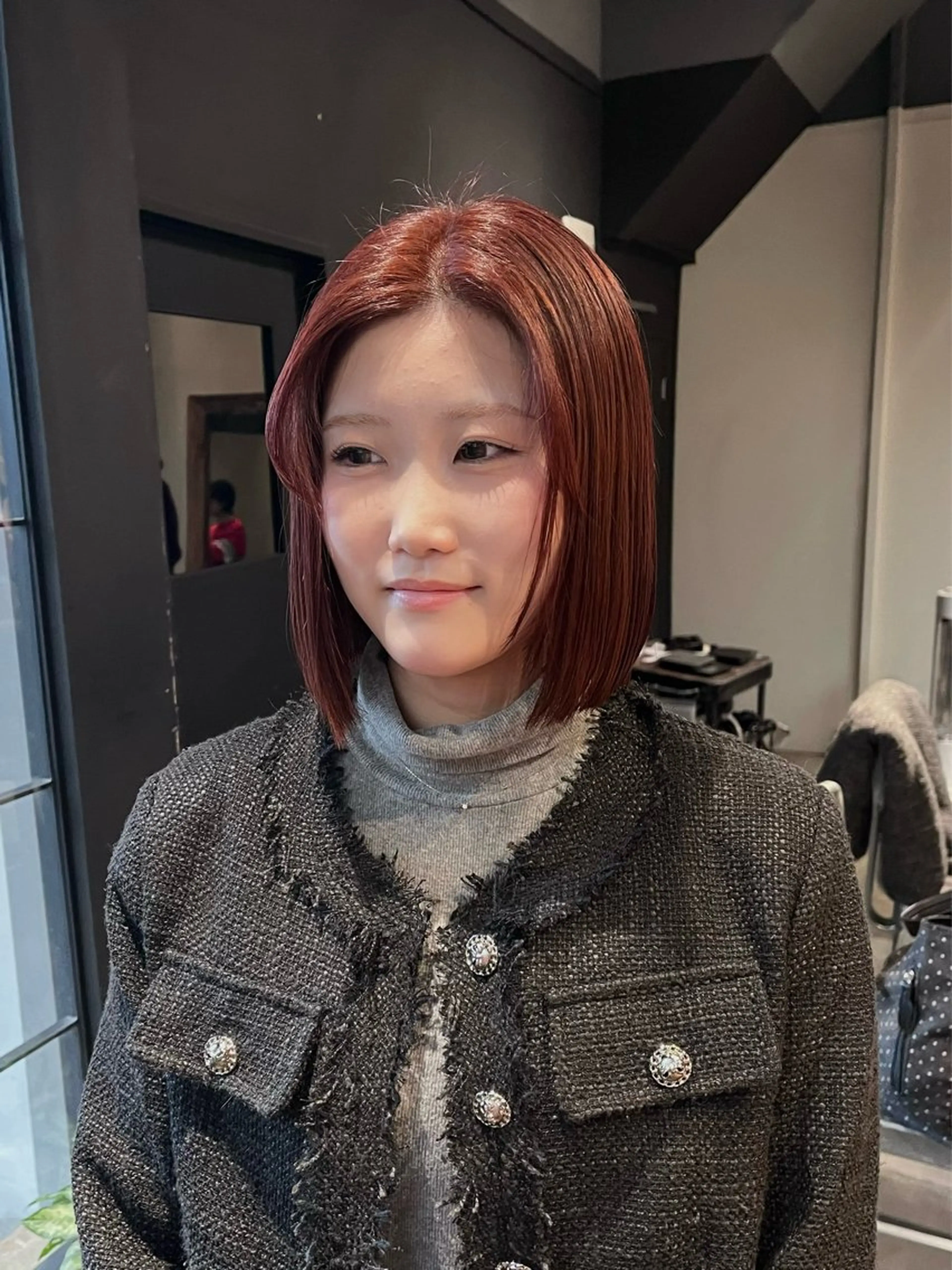 ショート ヘアカラー anri/梅田/ 透明感カラーのヘアスタイル